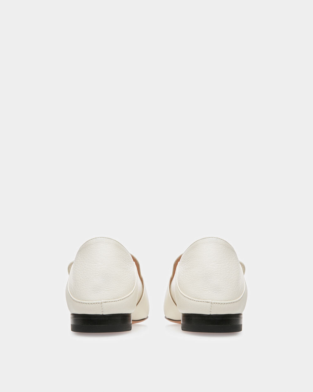 Back view of the low-profile loafer shape