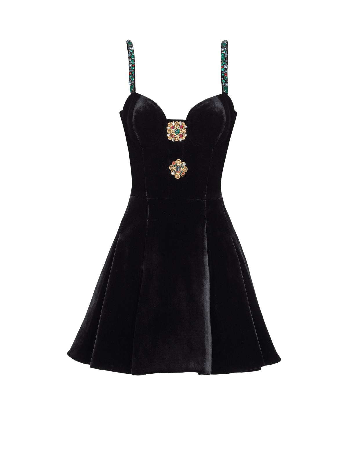 Embellished Mini Dress