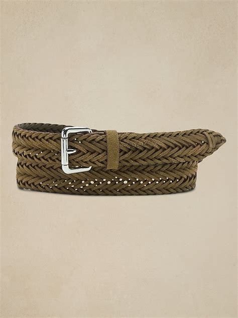 Profile view of the trouser belt