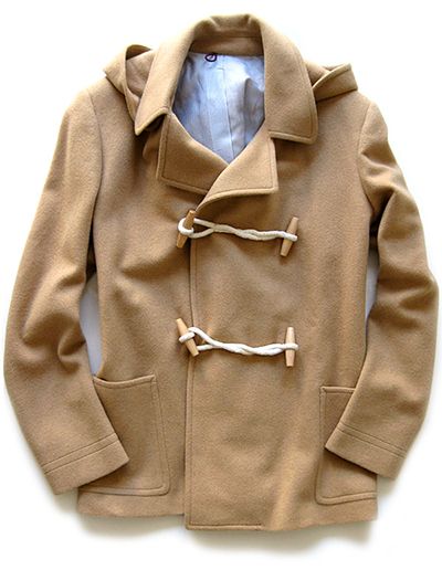 Cropped Toggle Coat