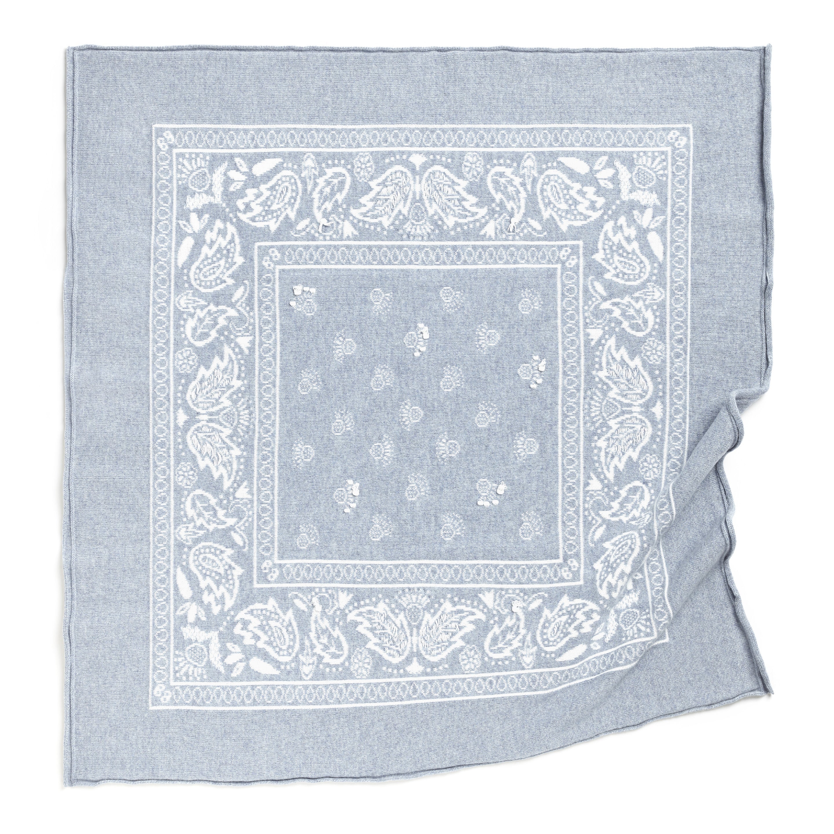 Bandana in cashmere and cotton