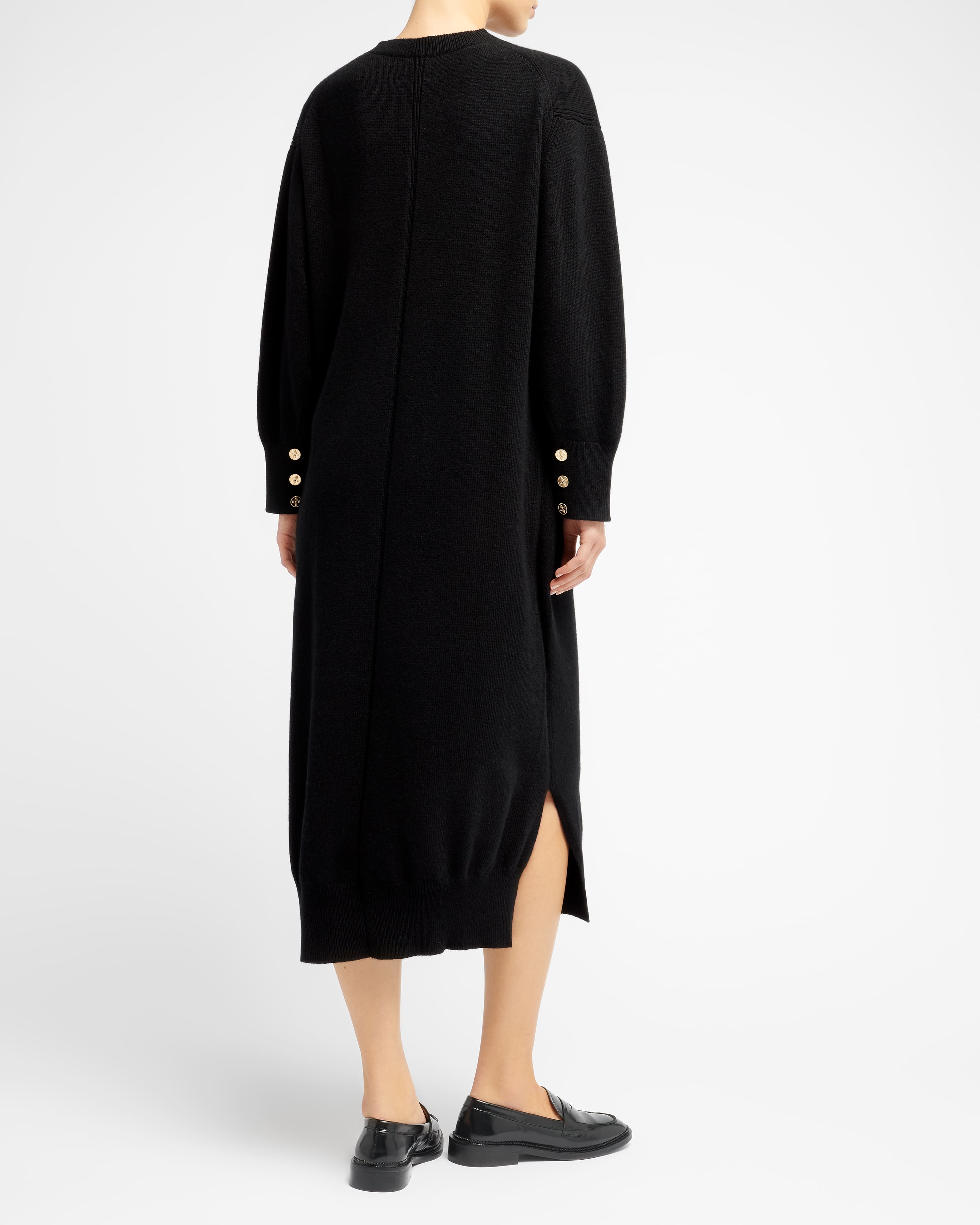 Iconic cashmere maxi dress — back or alternate view