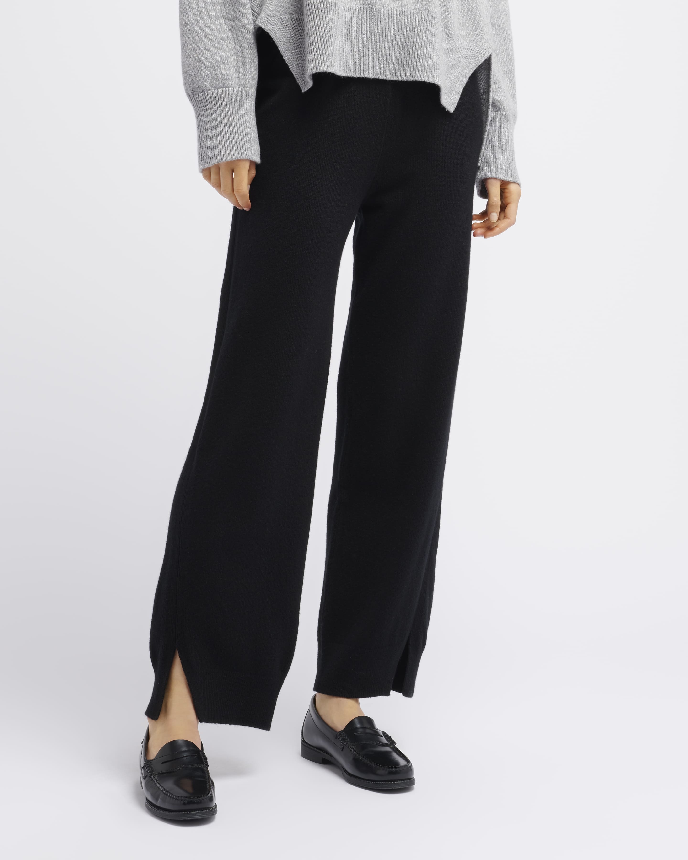 Iconic cashmere trousers — back or alternate view