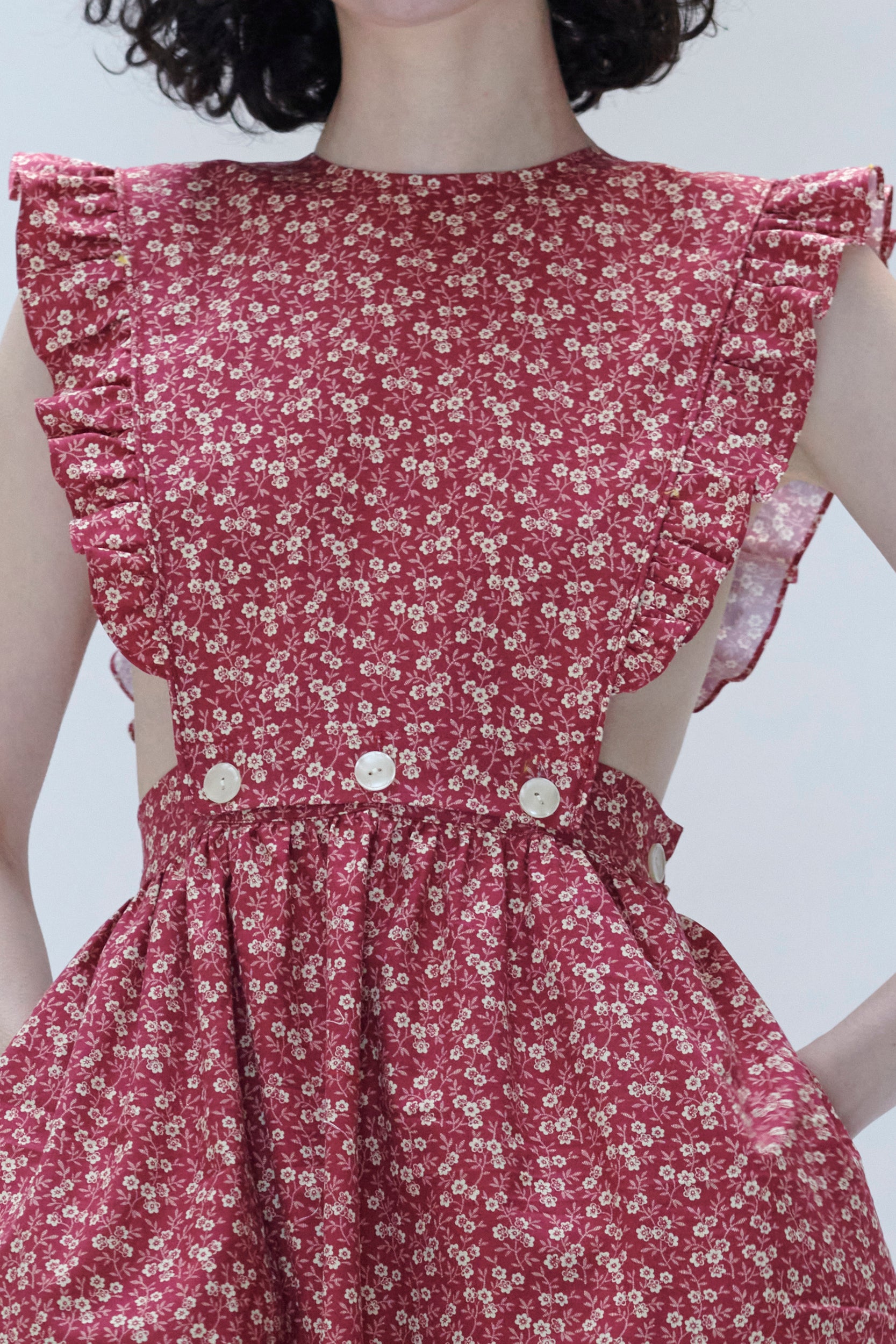 pearl-button top detail