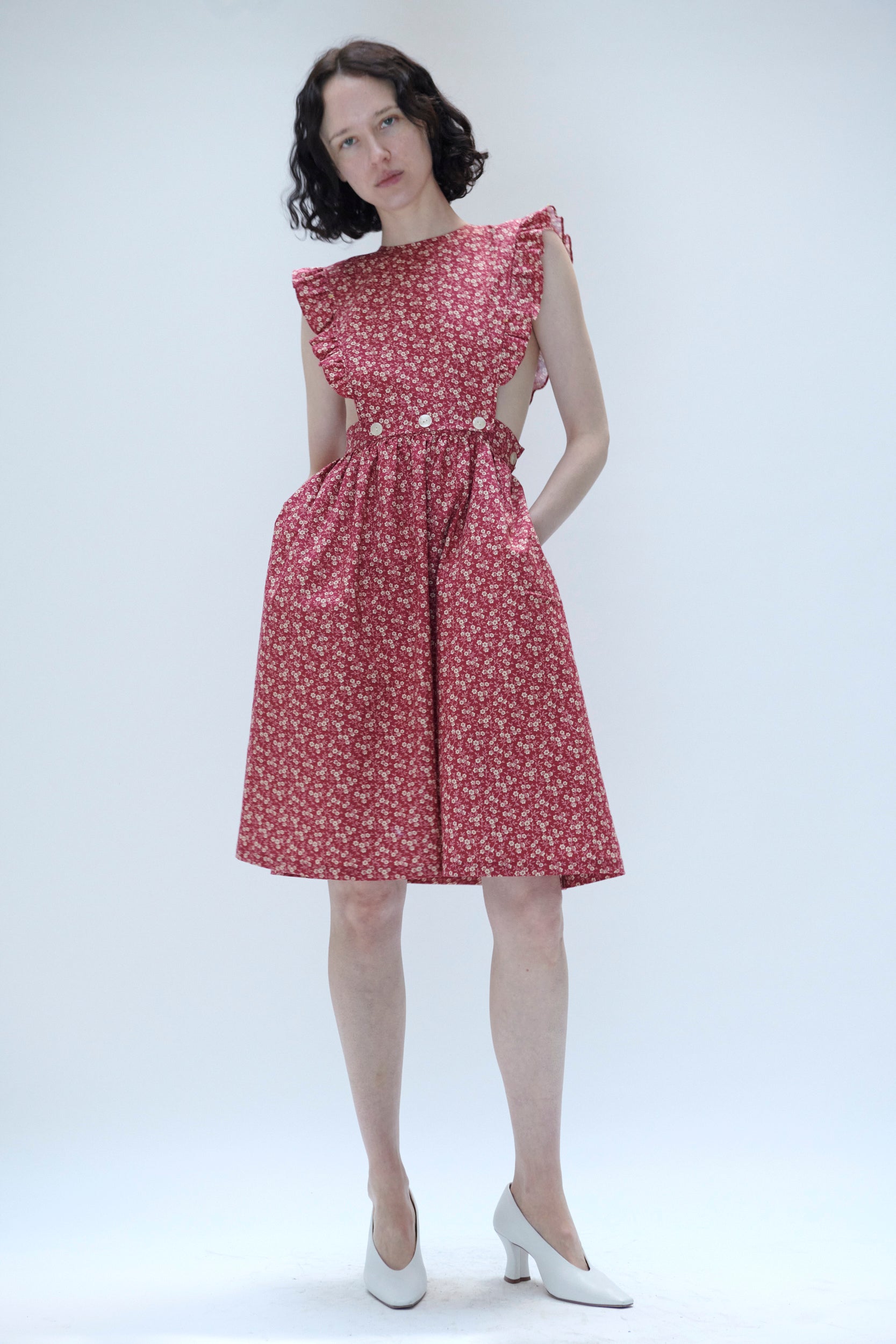 back view with piping