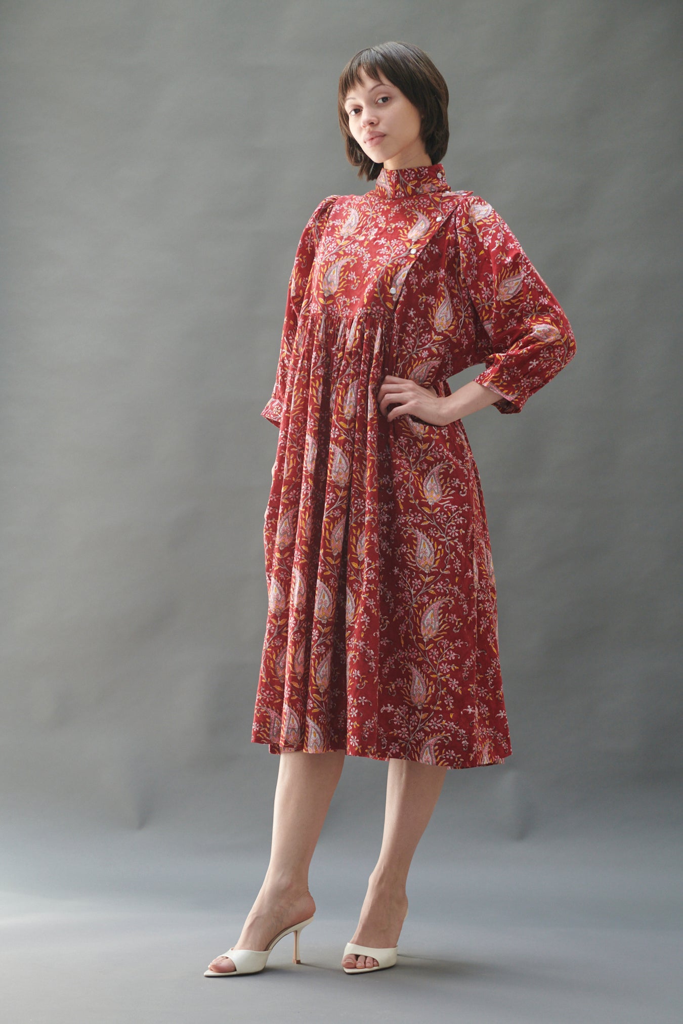 Snap Smock Dress