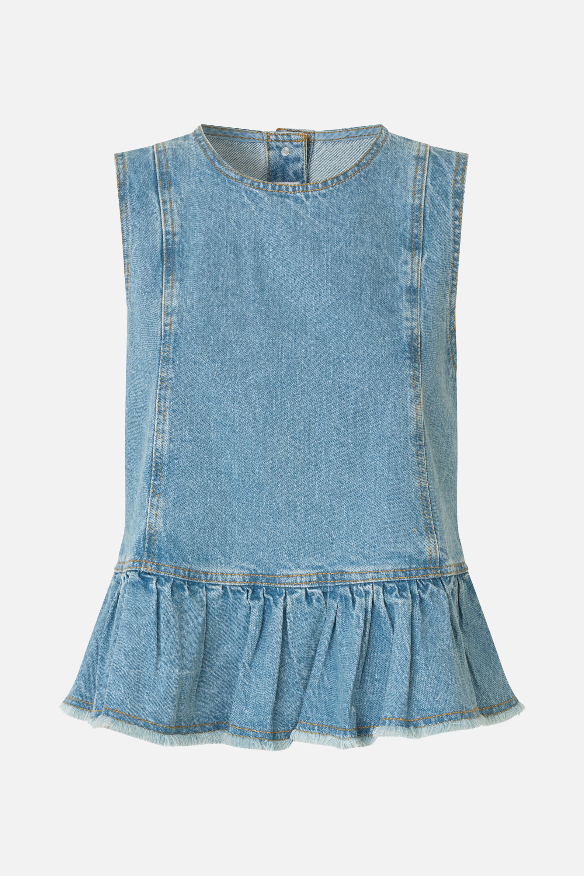 ruffle hem detail