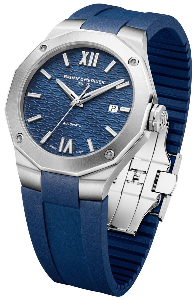 blue rubber-strap Riviera
