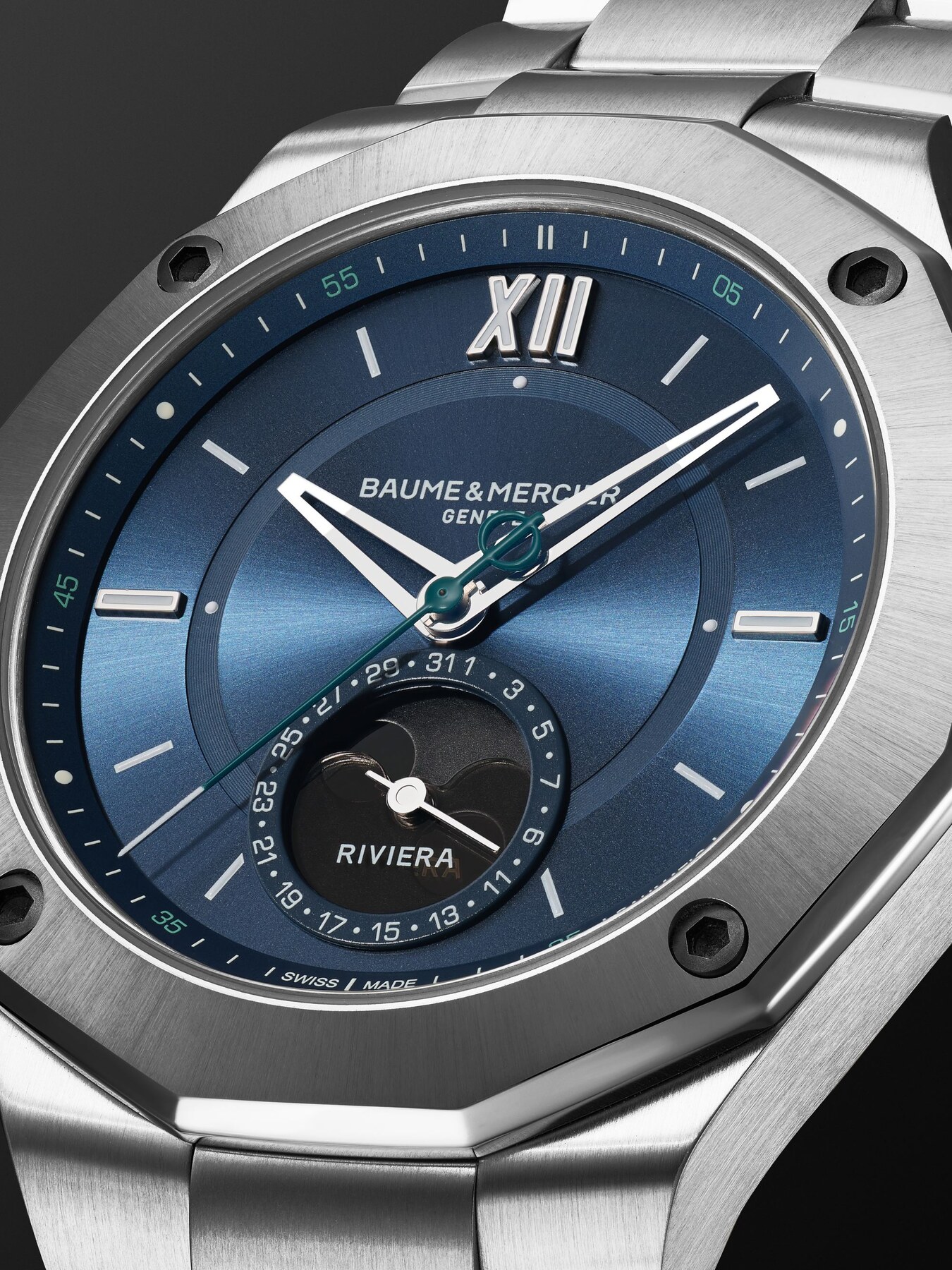 moon-phase Riviera dial