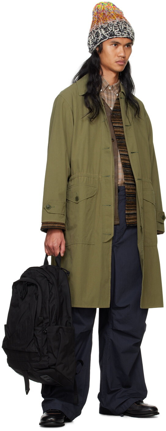 Day pack carried in a full look