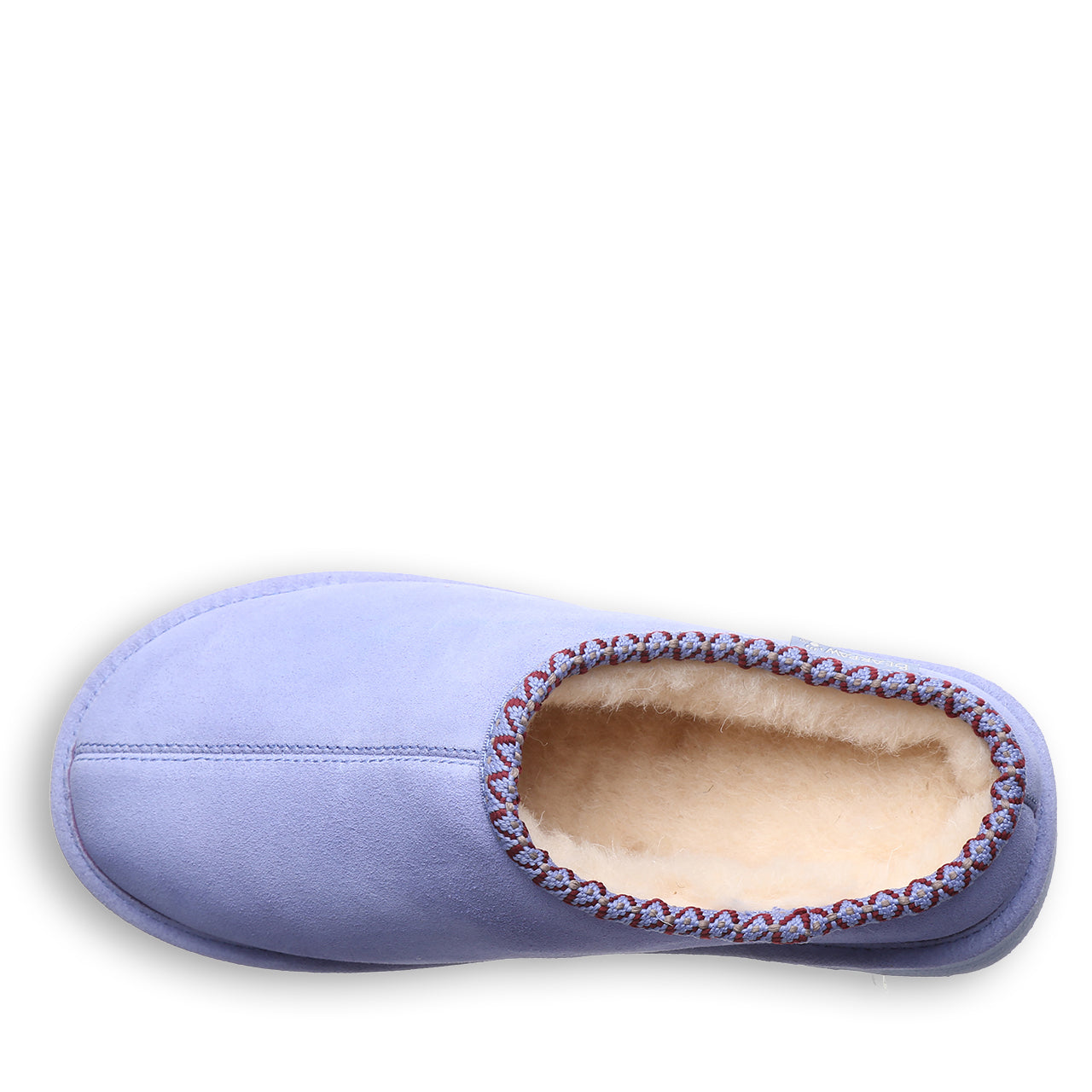 Plush-lined top opening