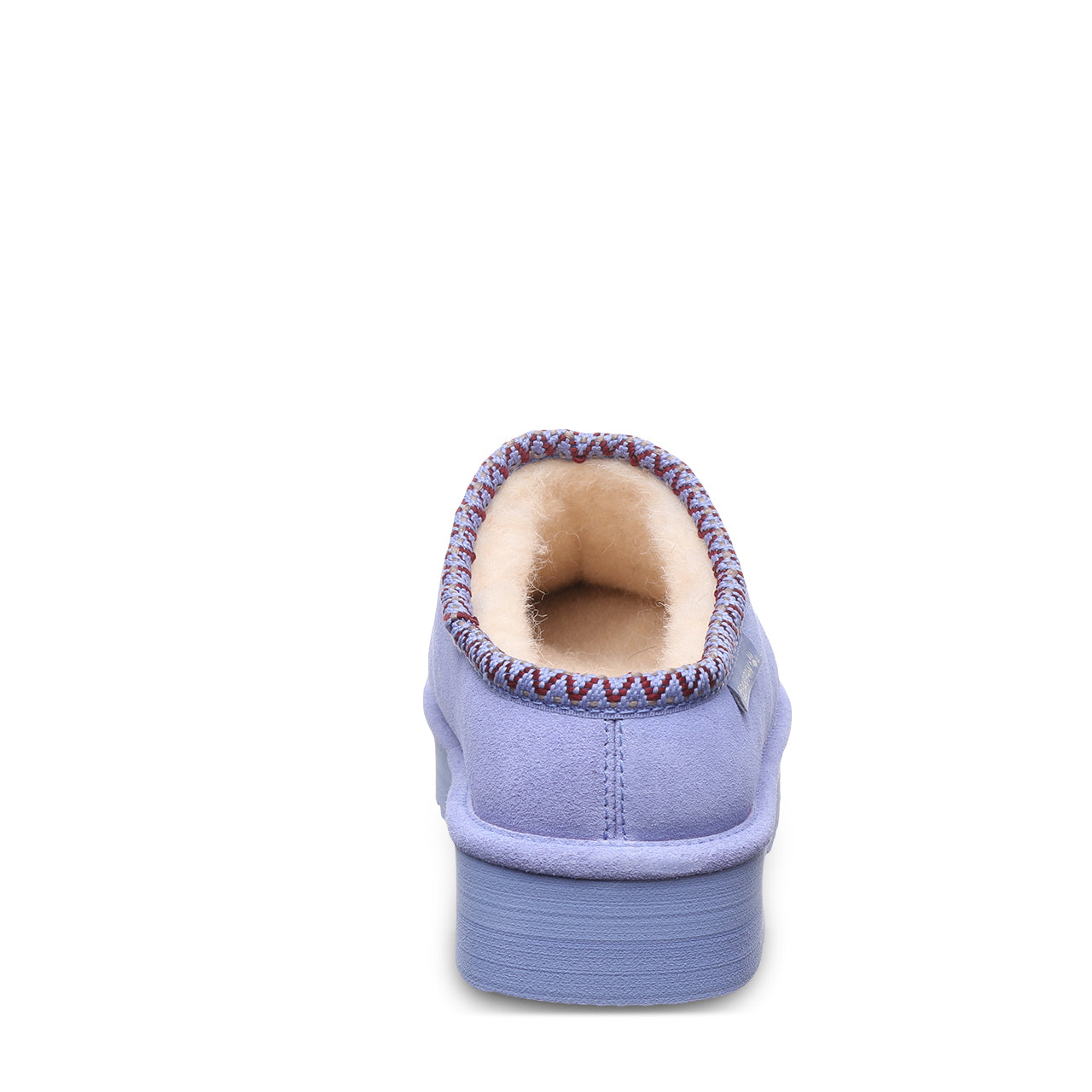 Backless heel view