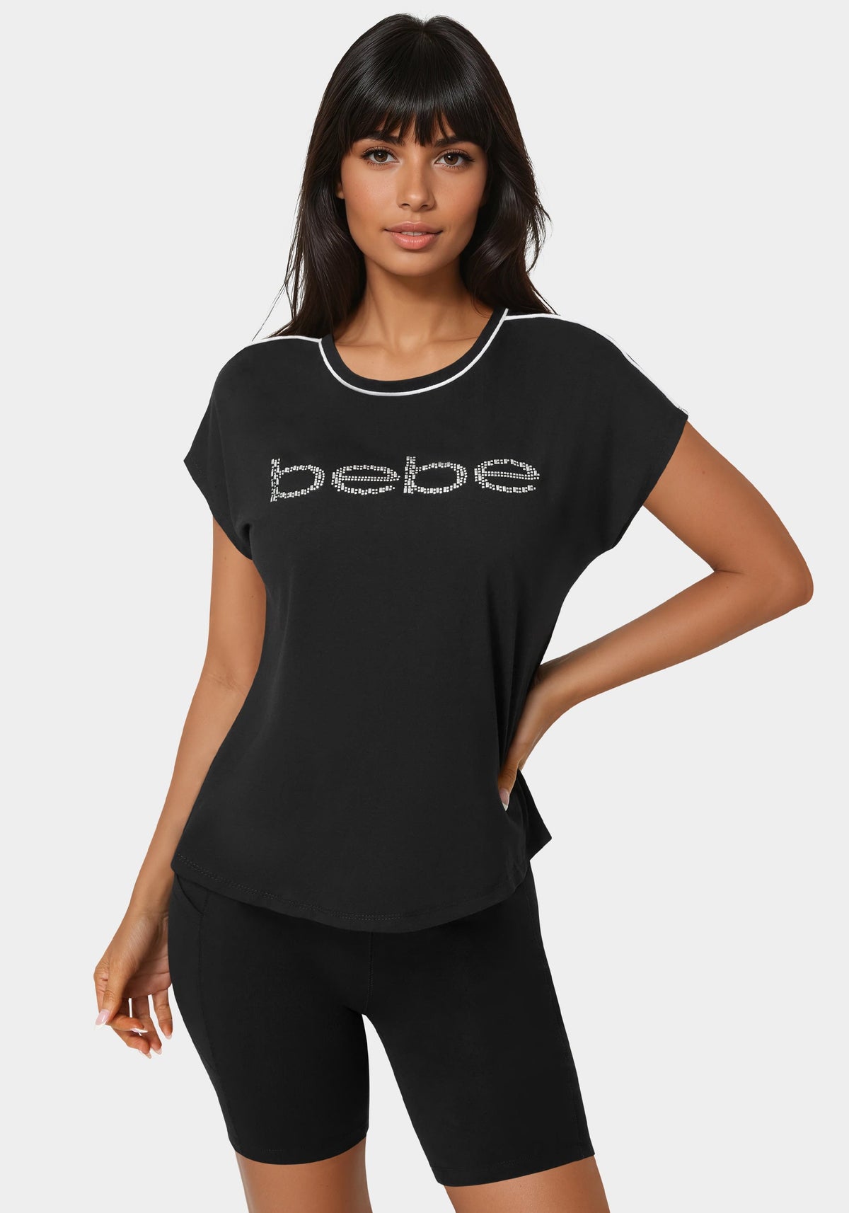 Crew Neck Logo Tee
