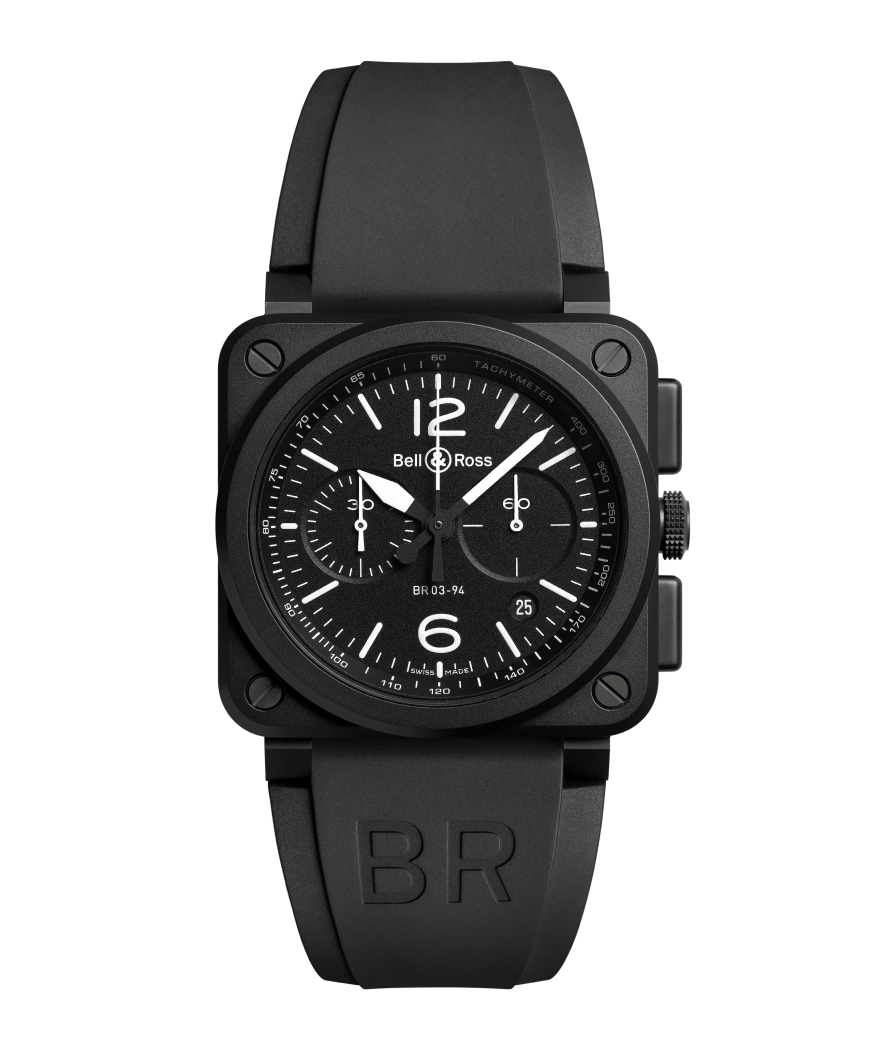 BR-03 Chrono Black Matte