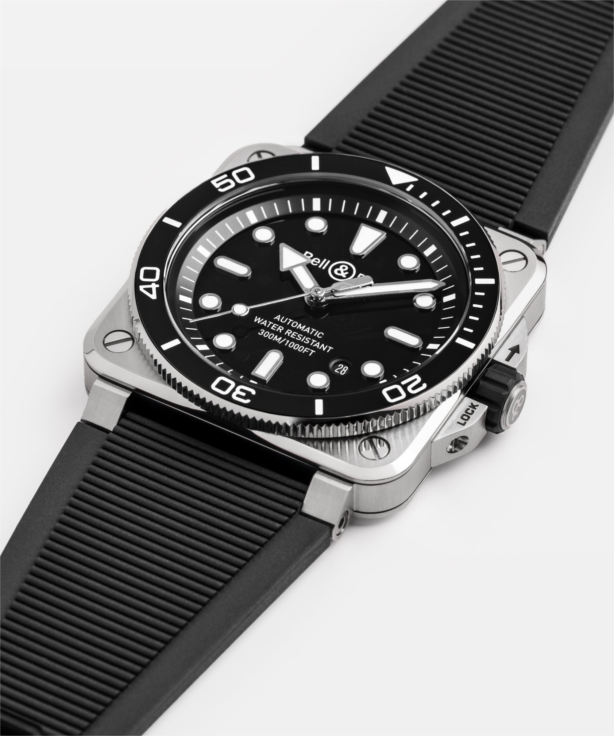 profile and wrist-angle view