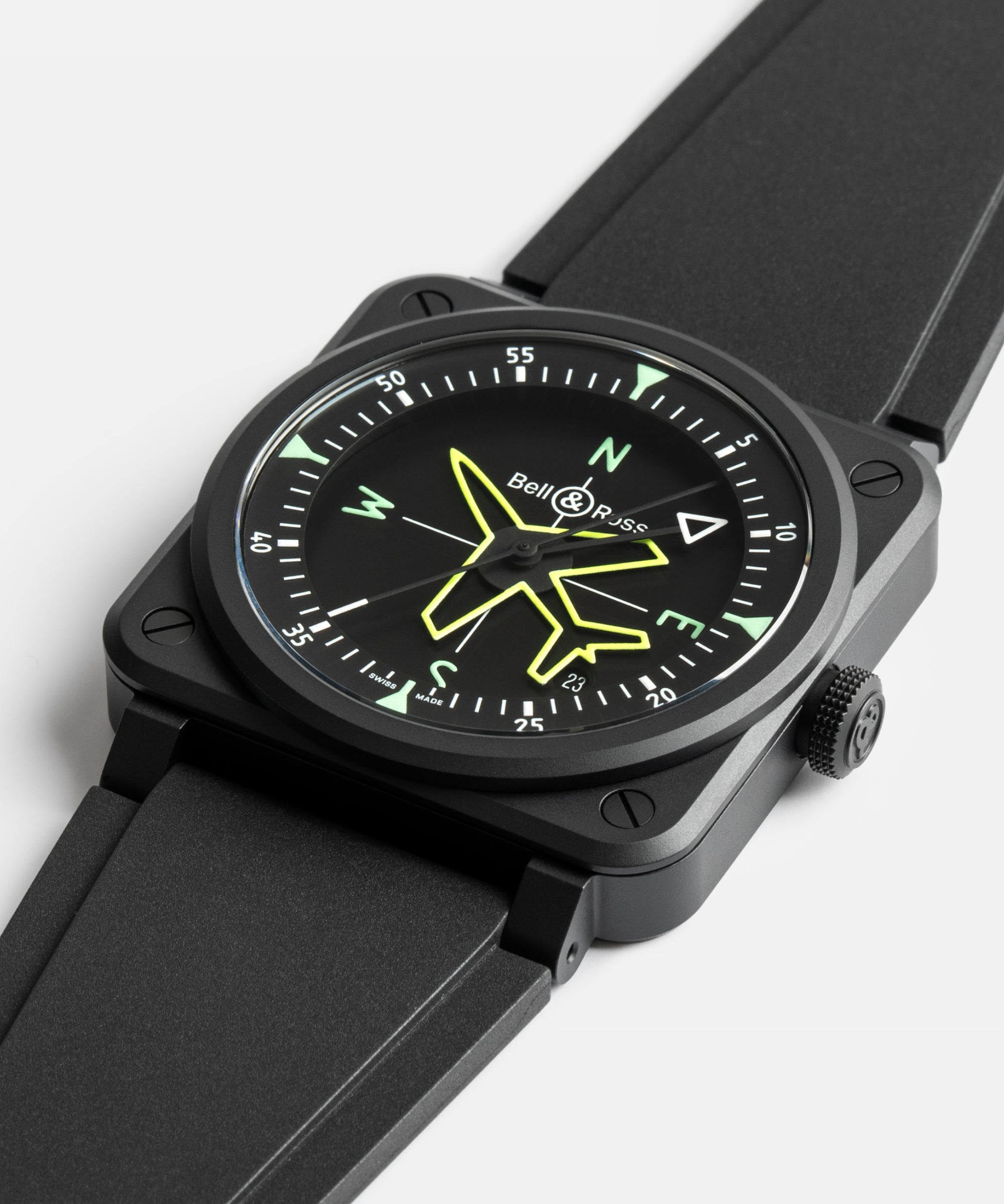 profile and wrist-angle view