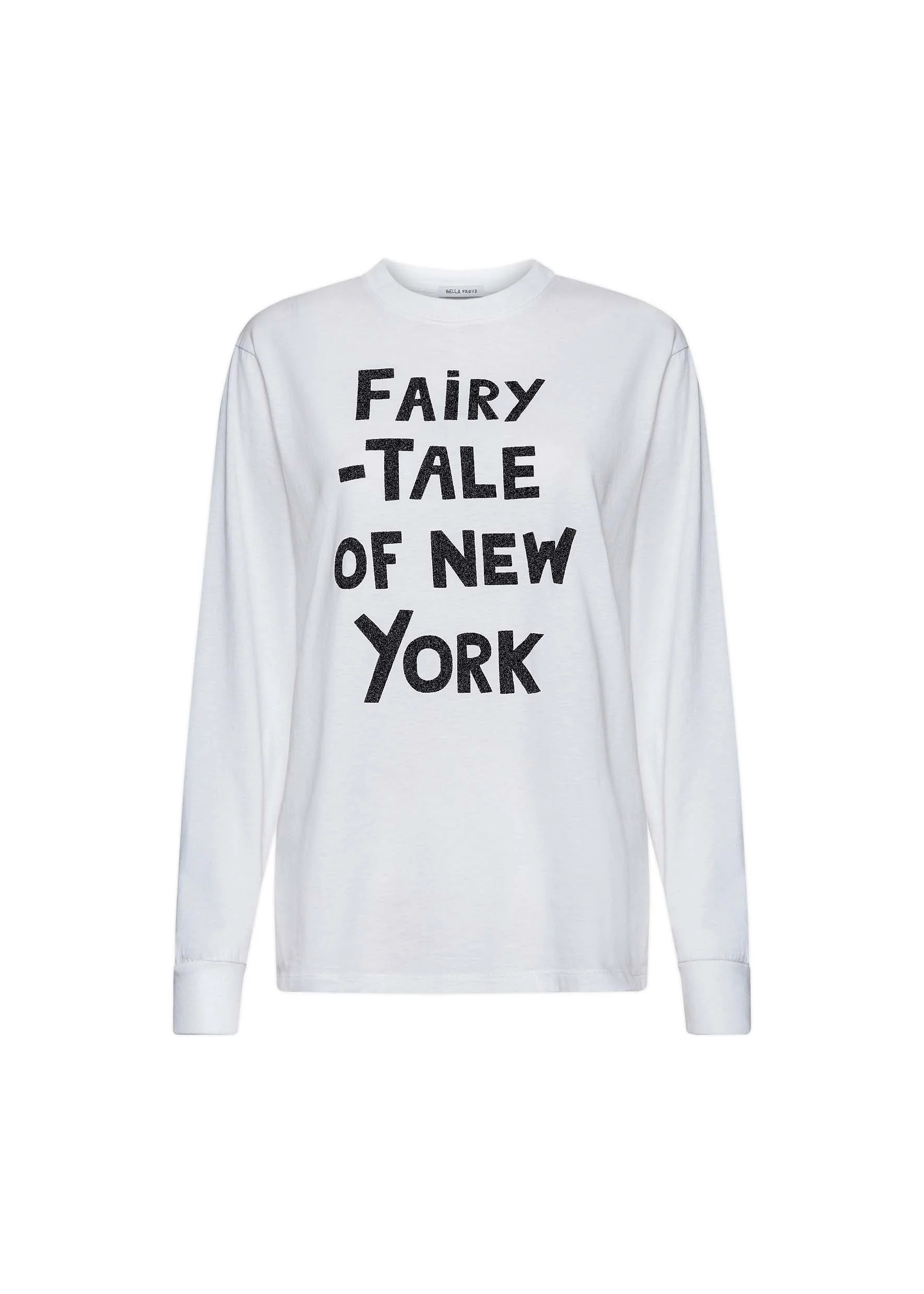 White colourway with screen-printed artwork