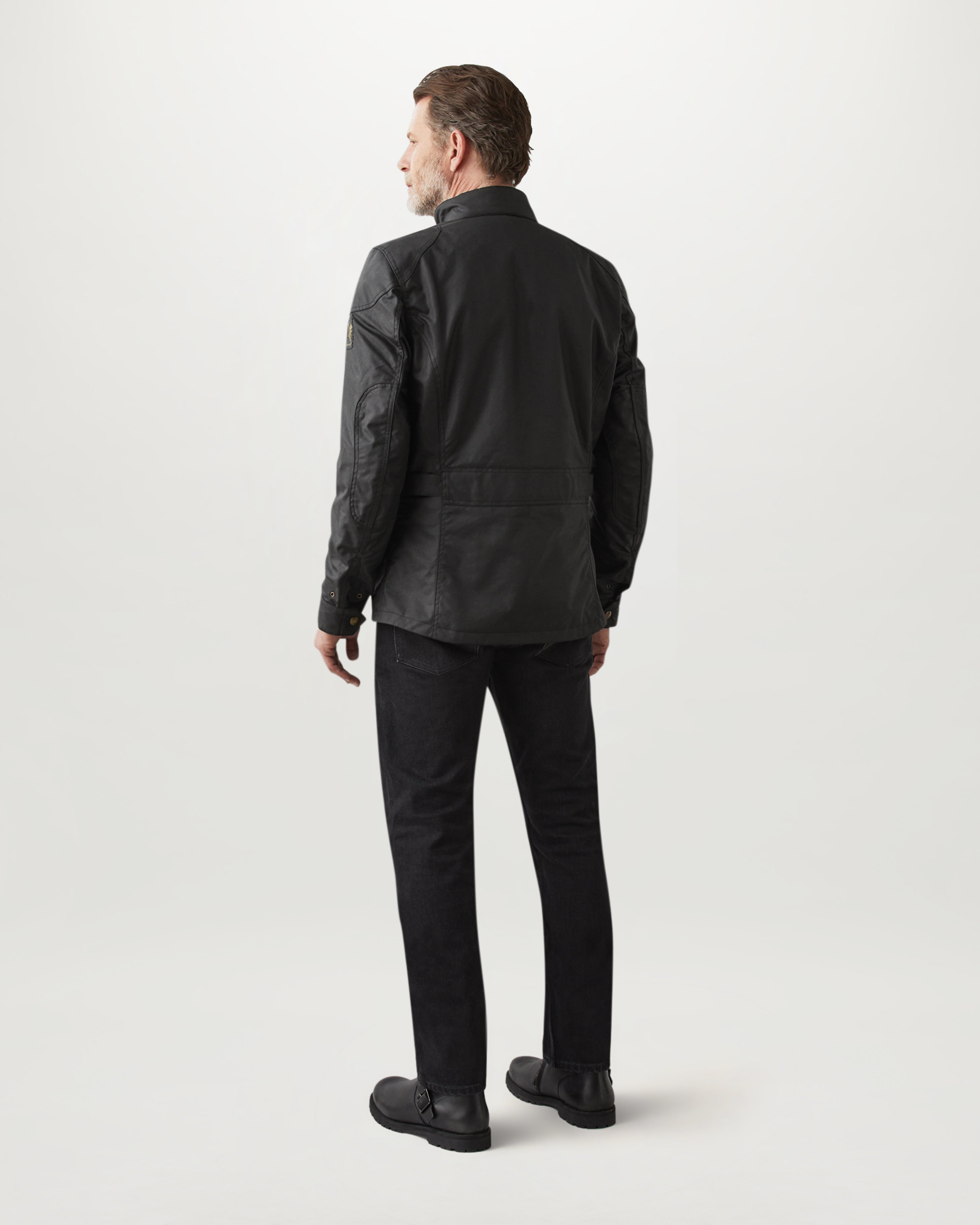 Back view of the motorcycle cut.