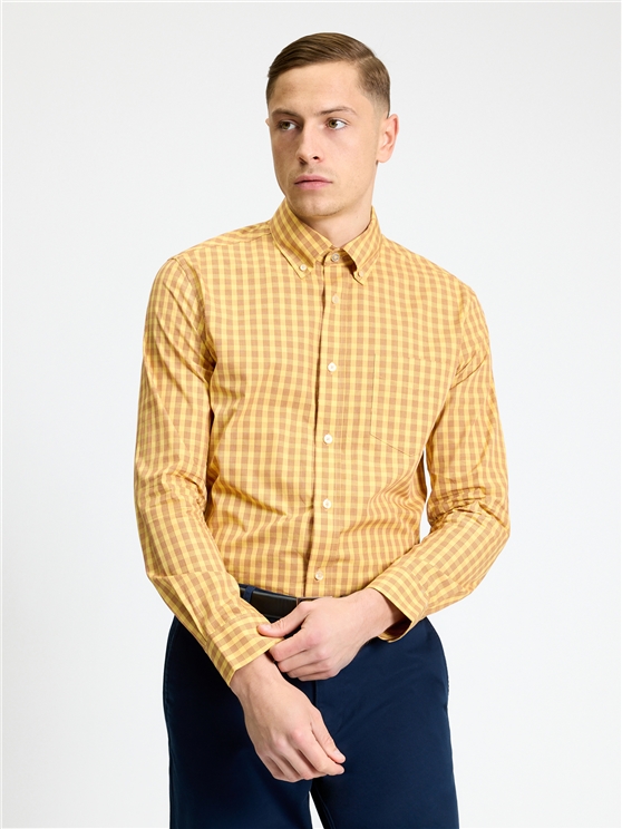 Linear Gingham Shirt