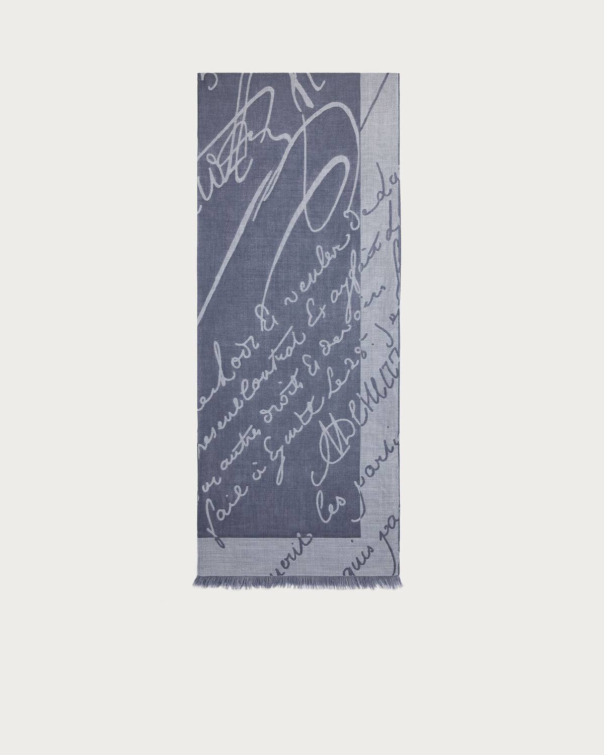 Giant Scritto Pattern Scarf