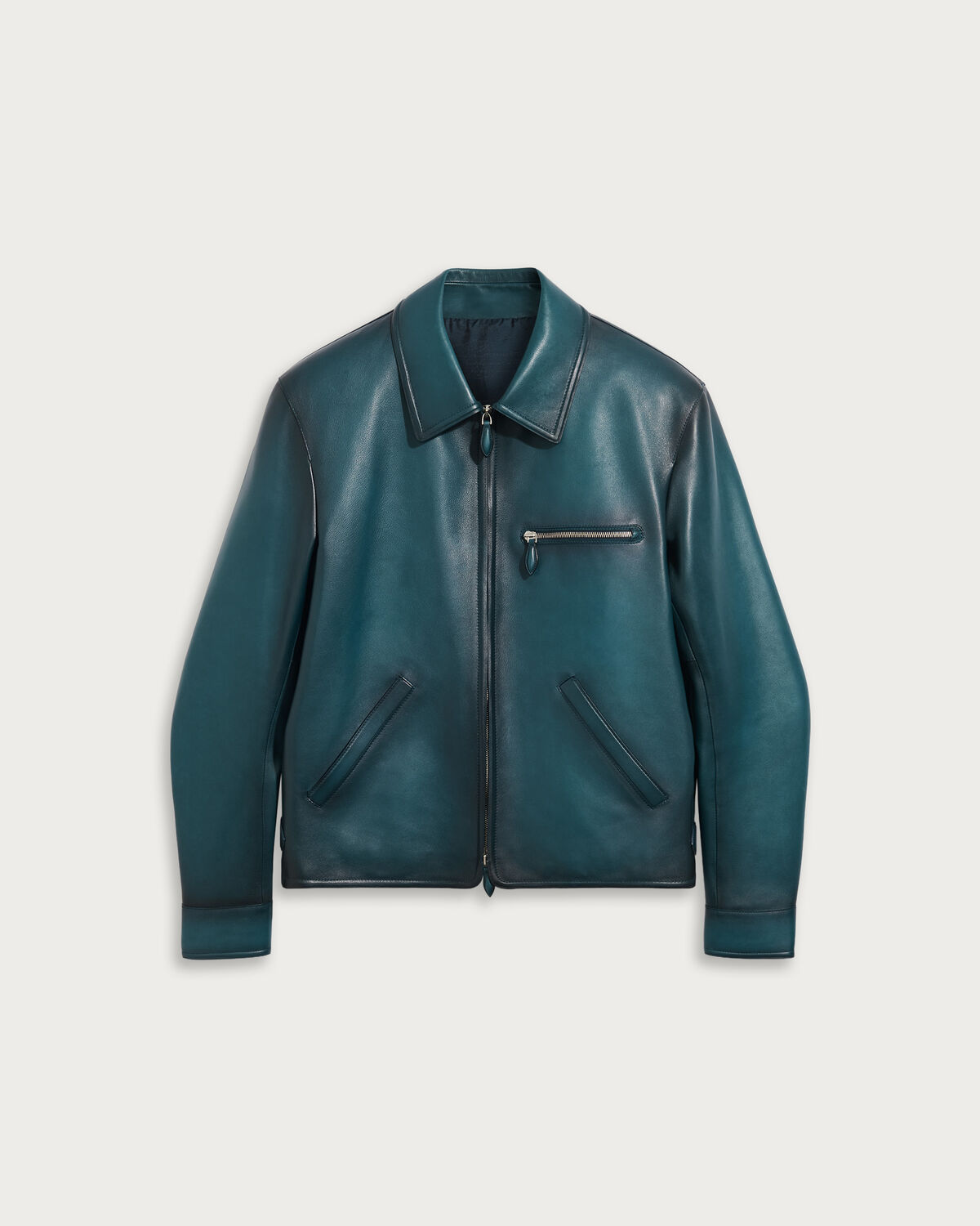 Leather Patina Un Jour Blouson
