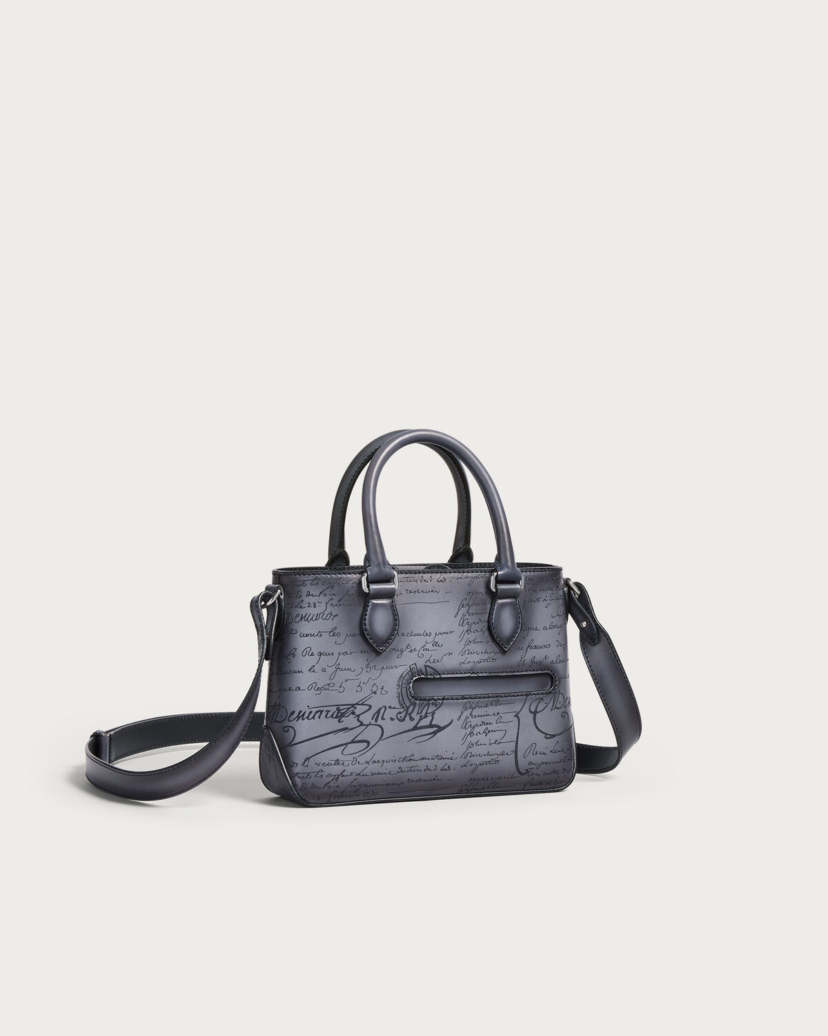 Front view with strap attached