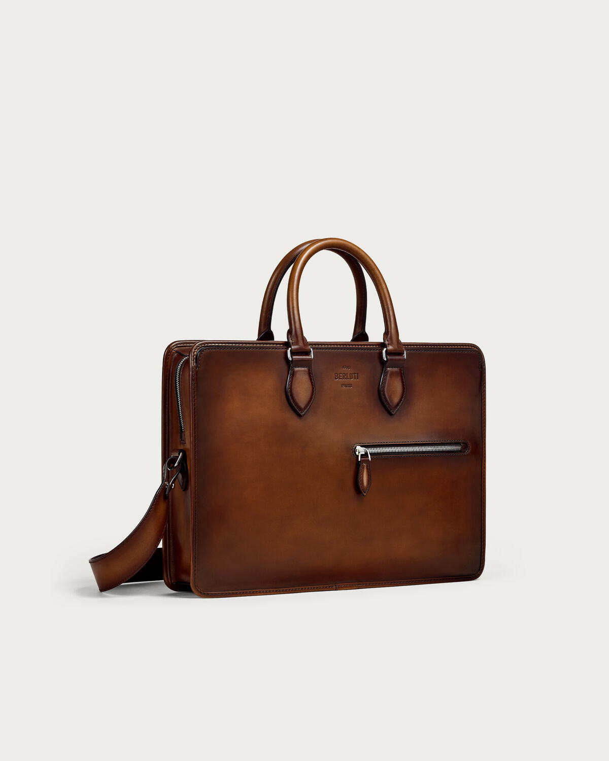 With shoulder strap attached