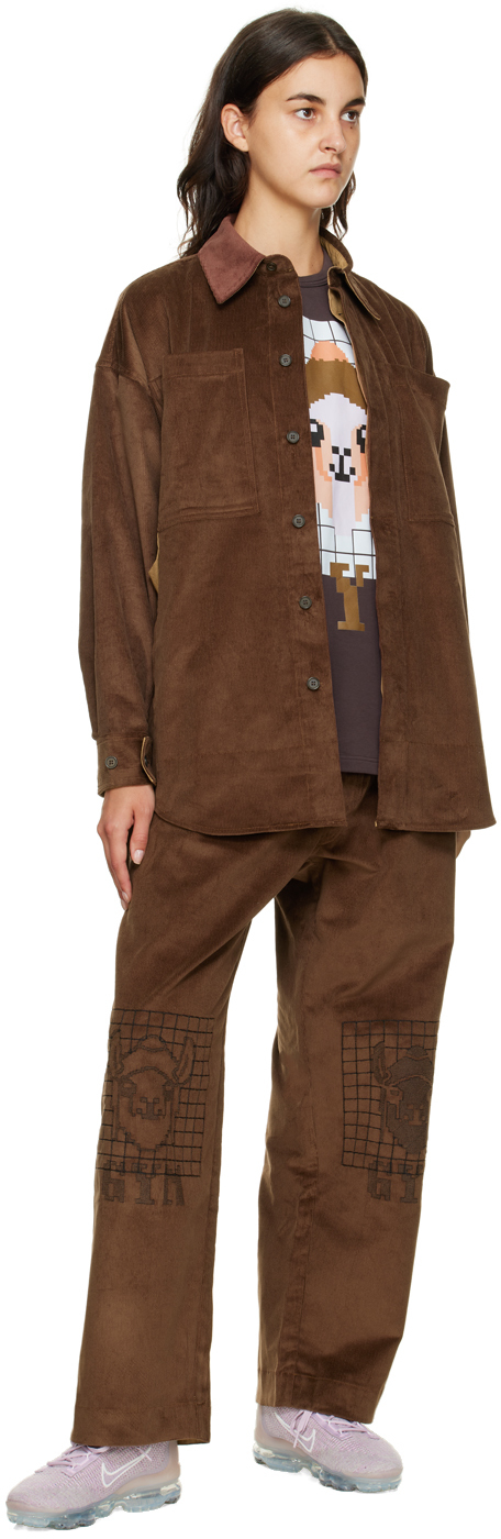 brown full look