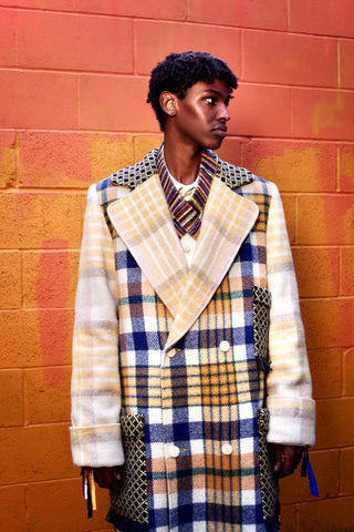 lapel and cuff detail