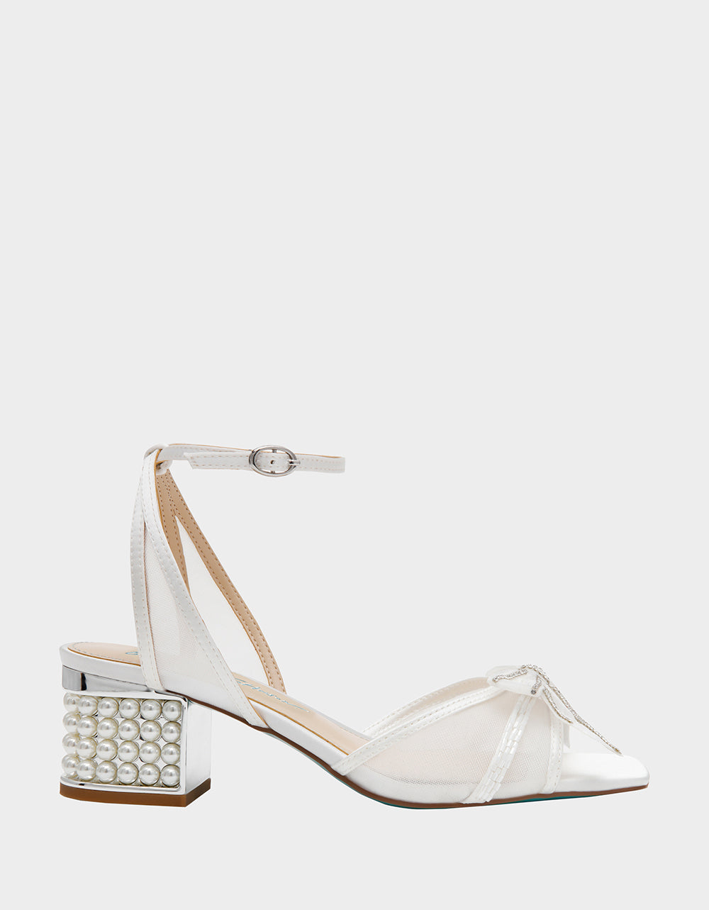 CODY Pearl Block-Heel Sandal