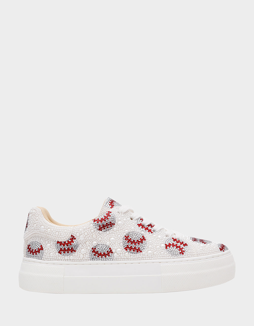 SIDNY Rhinestone Platform Sneaker