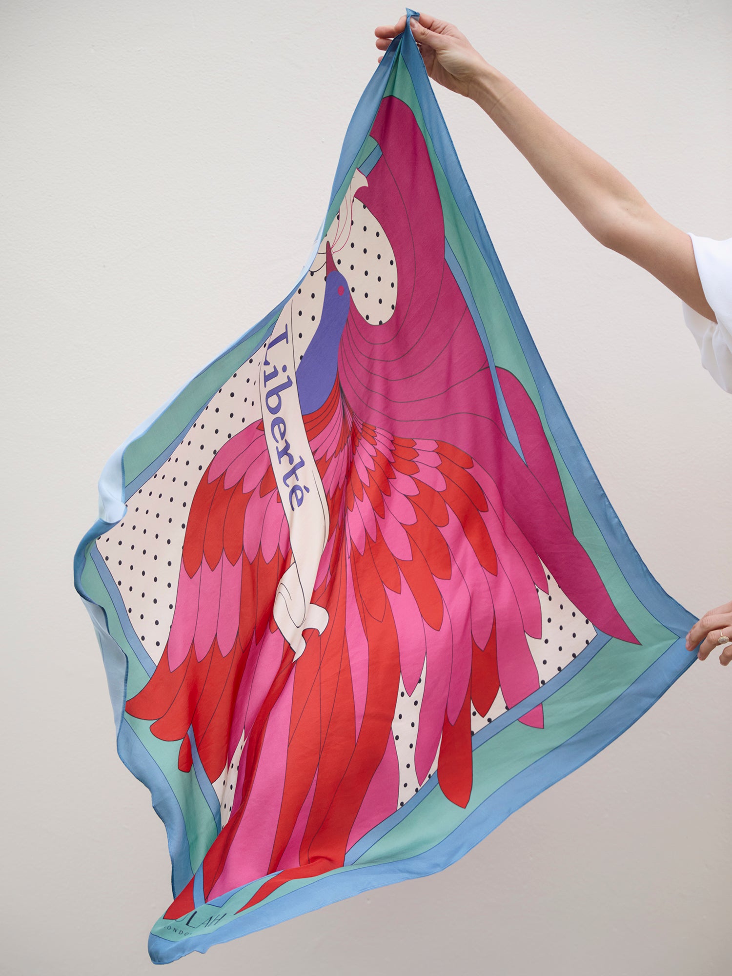 dove motif shown in motion