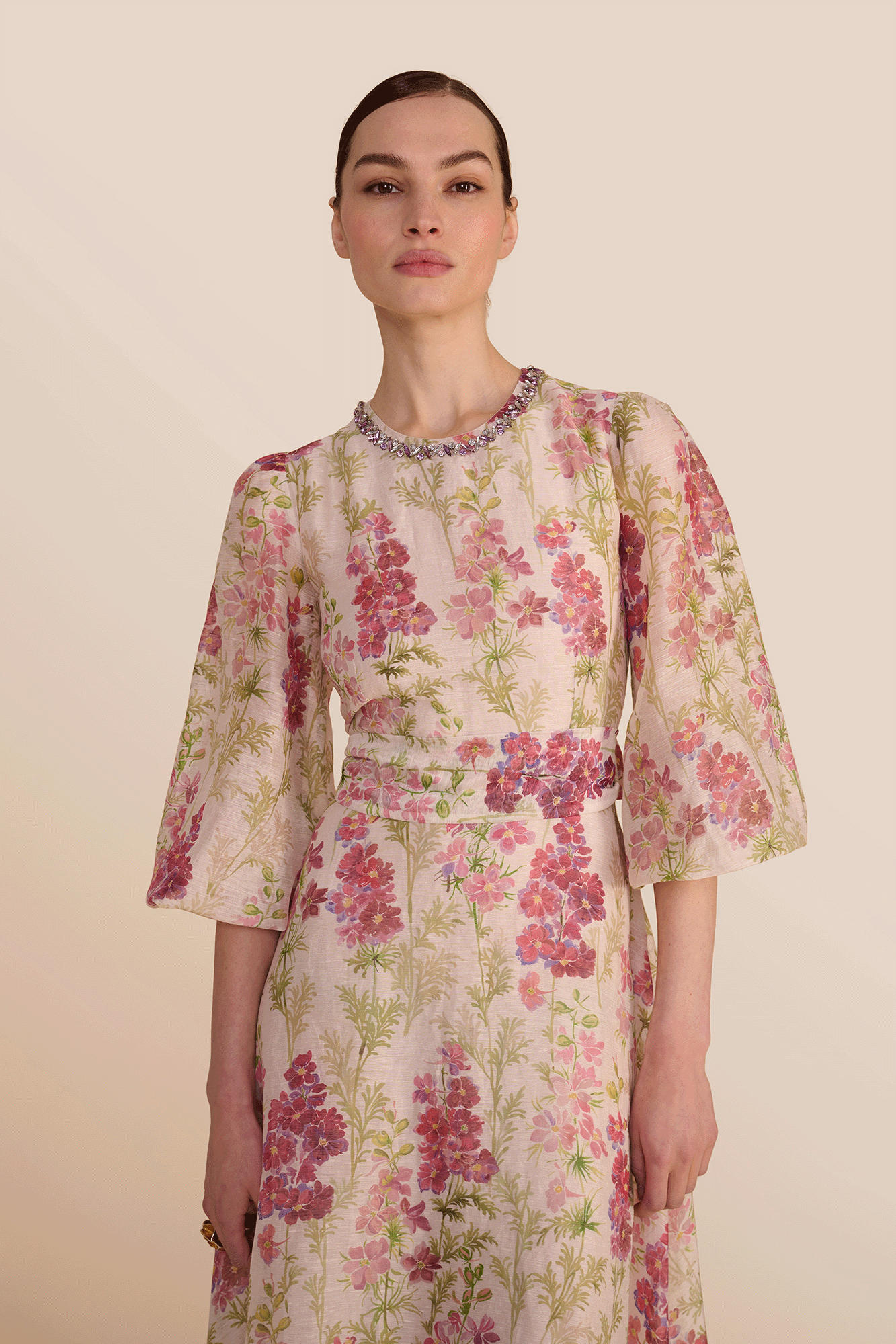 front view of the pastel print
