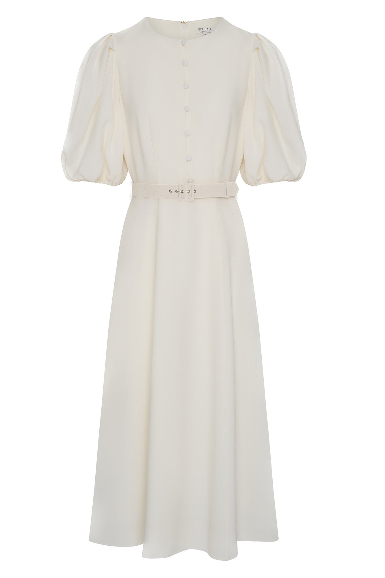 bodice and high-neck detail