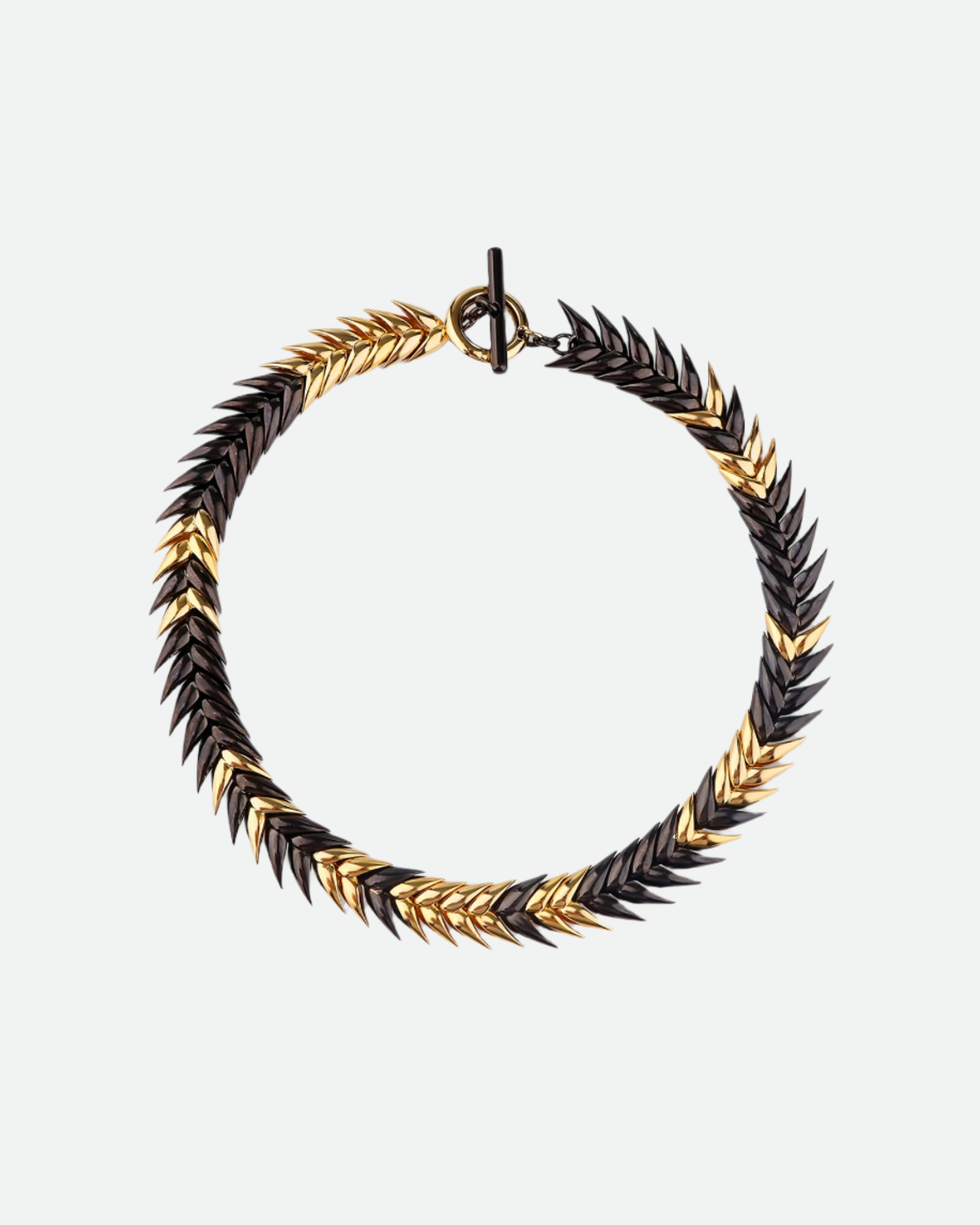 Burned Spikelet Necklace variant