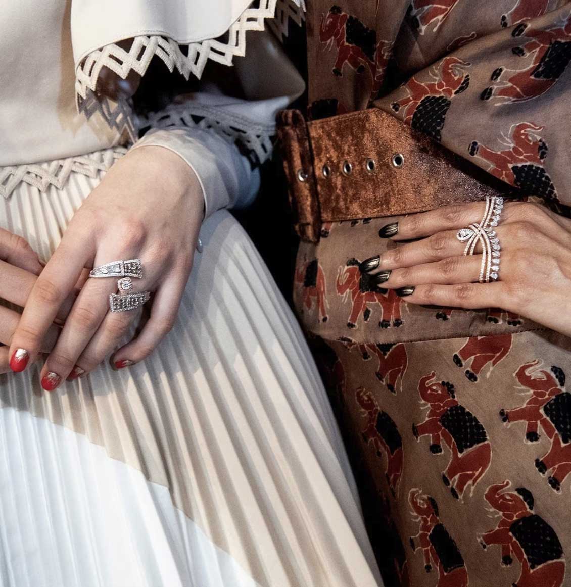rings and jewellery styling