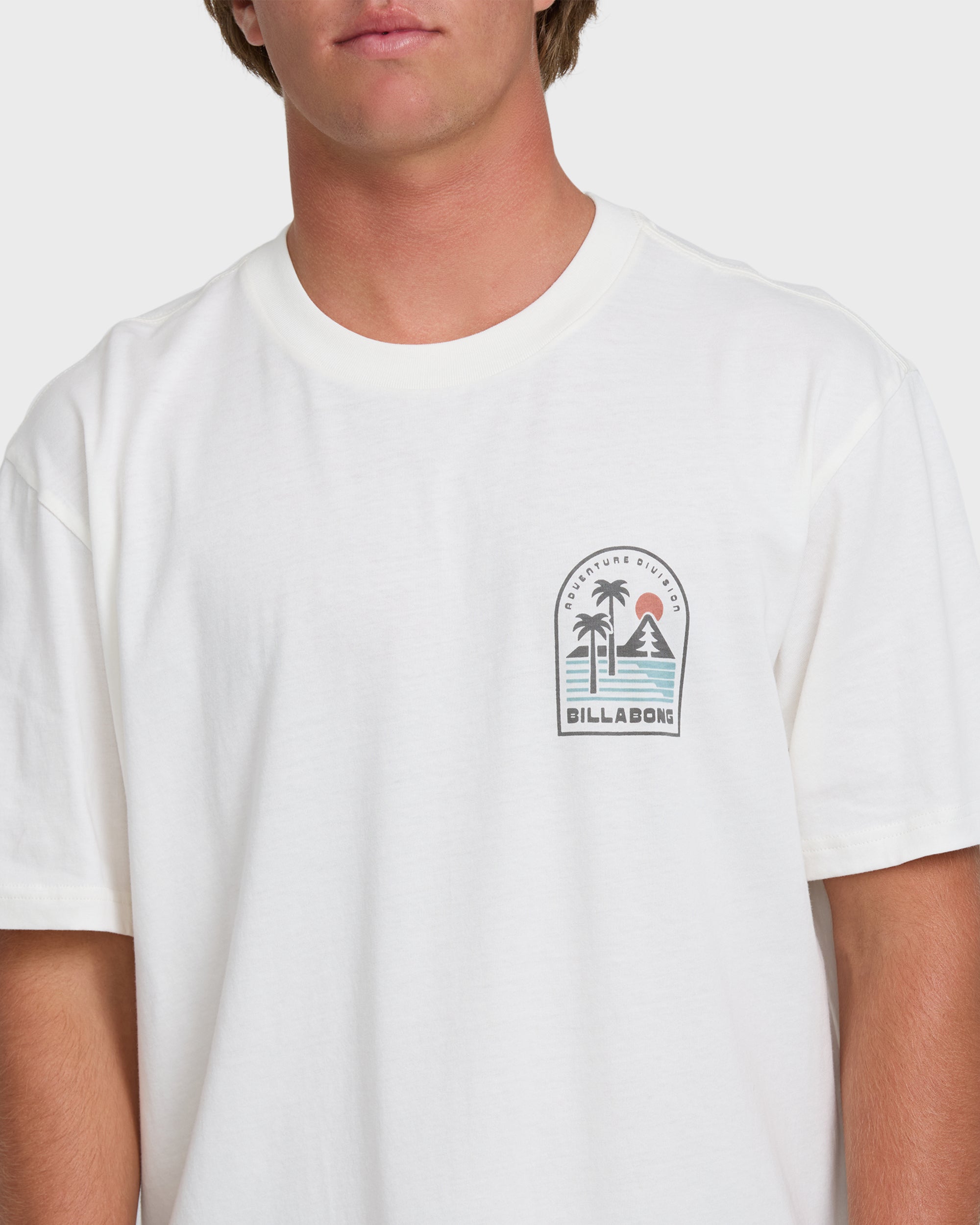 Screen print and hem detail