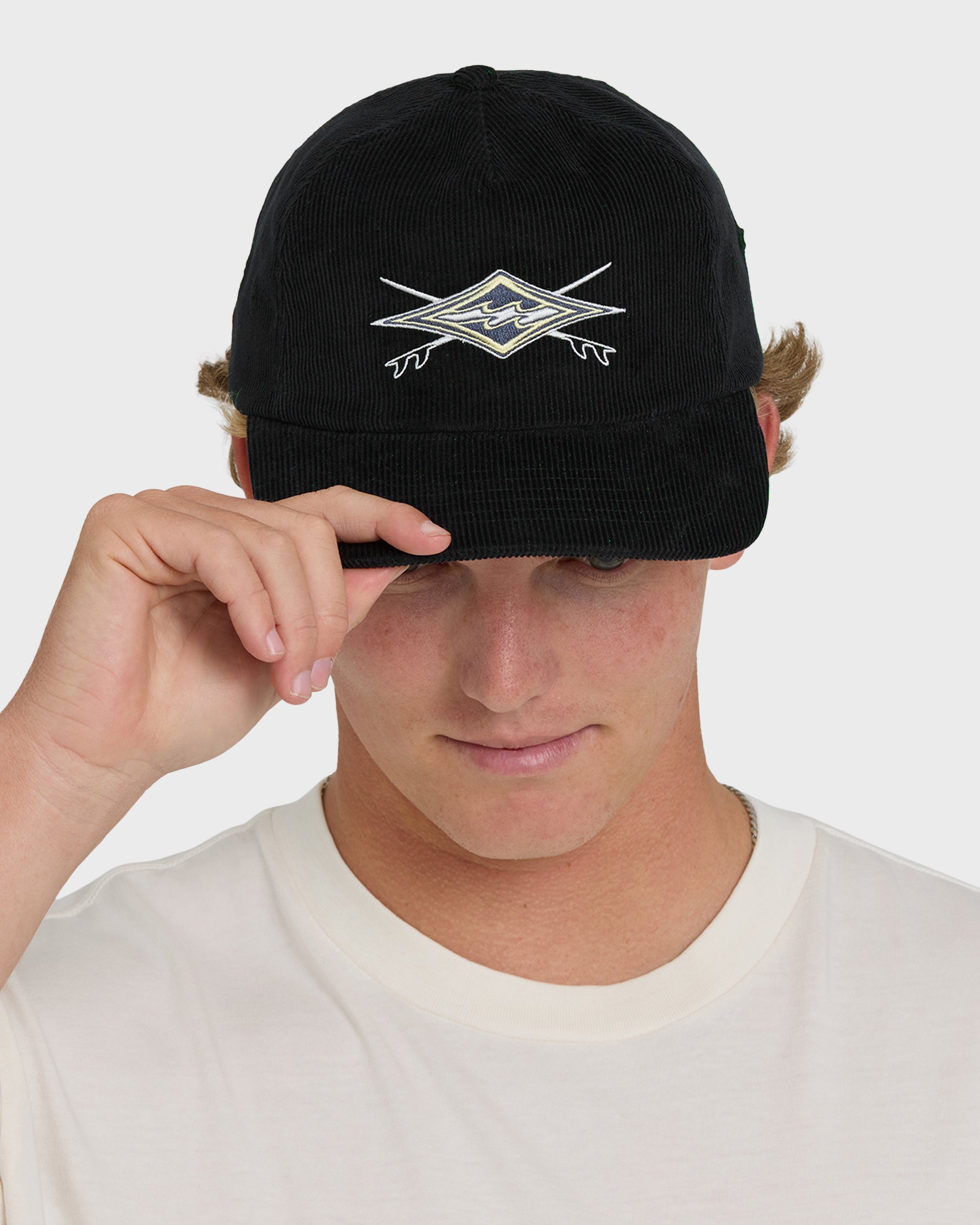 Logo embroidery detail