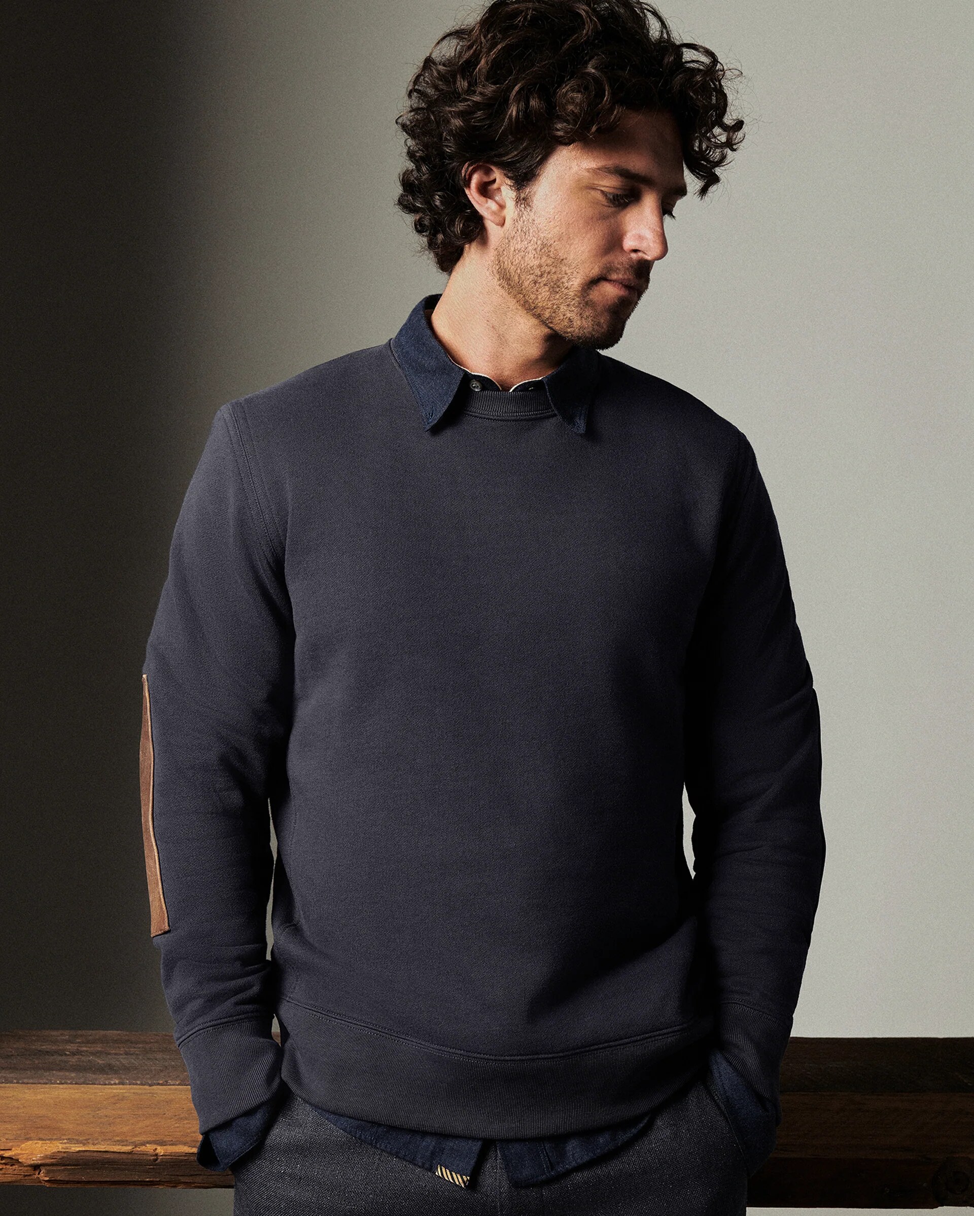 relaxed long-sleeve proportion