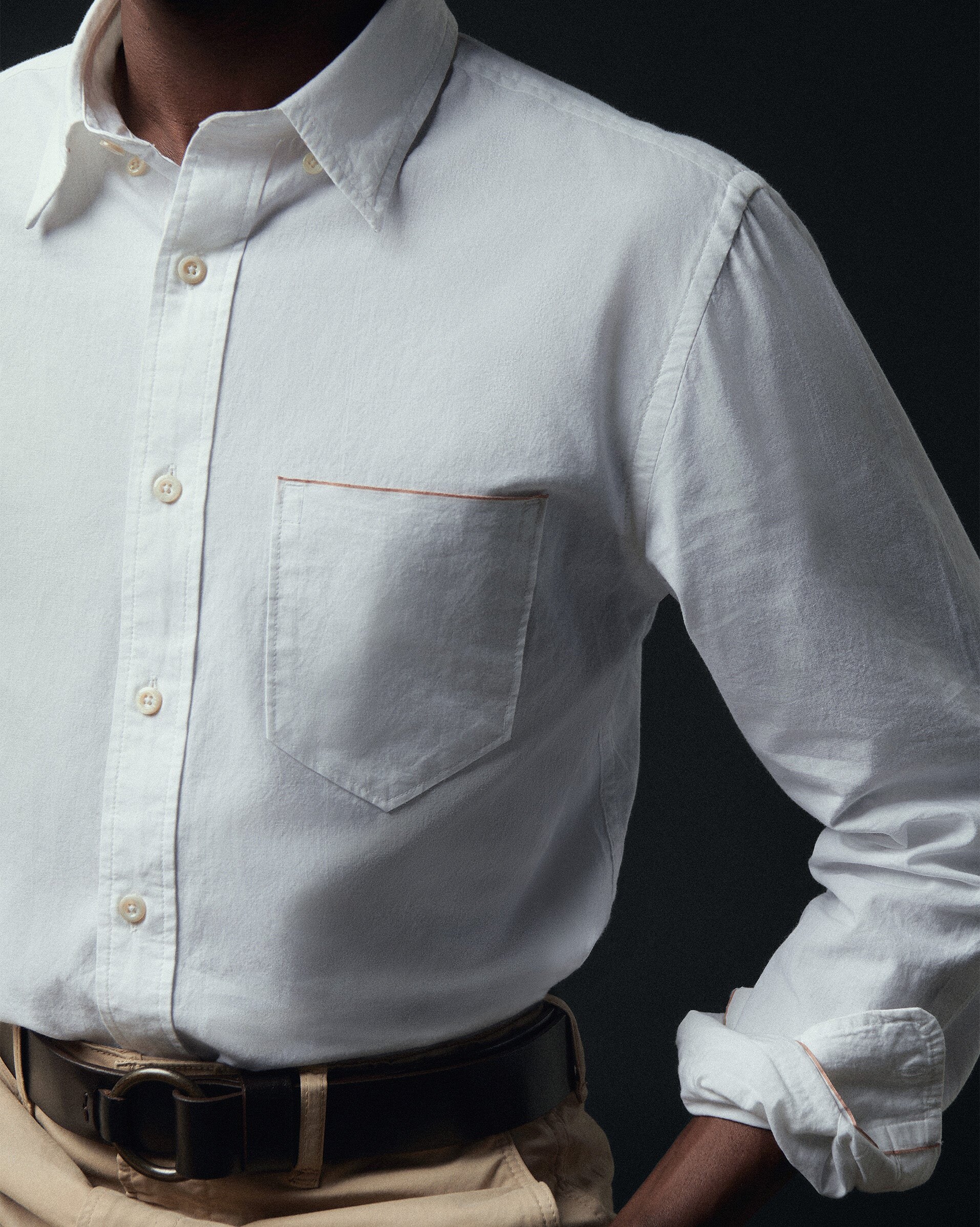 fabric and pocket detail