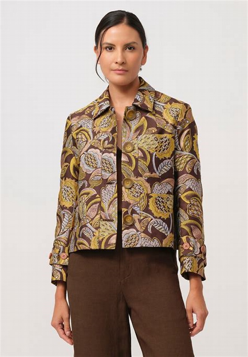 Calla Jacquard Jacket