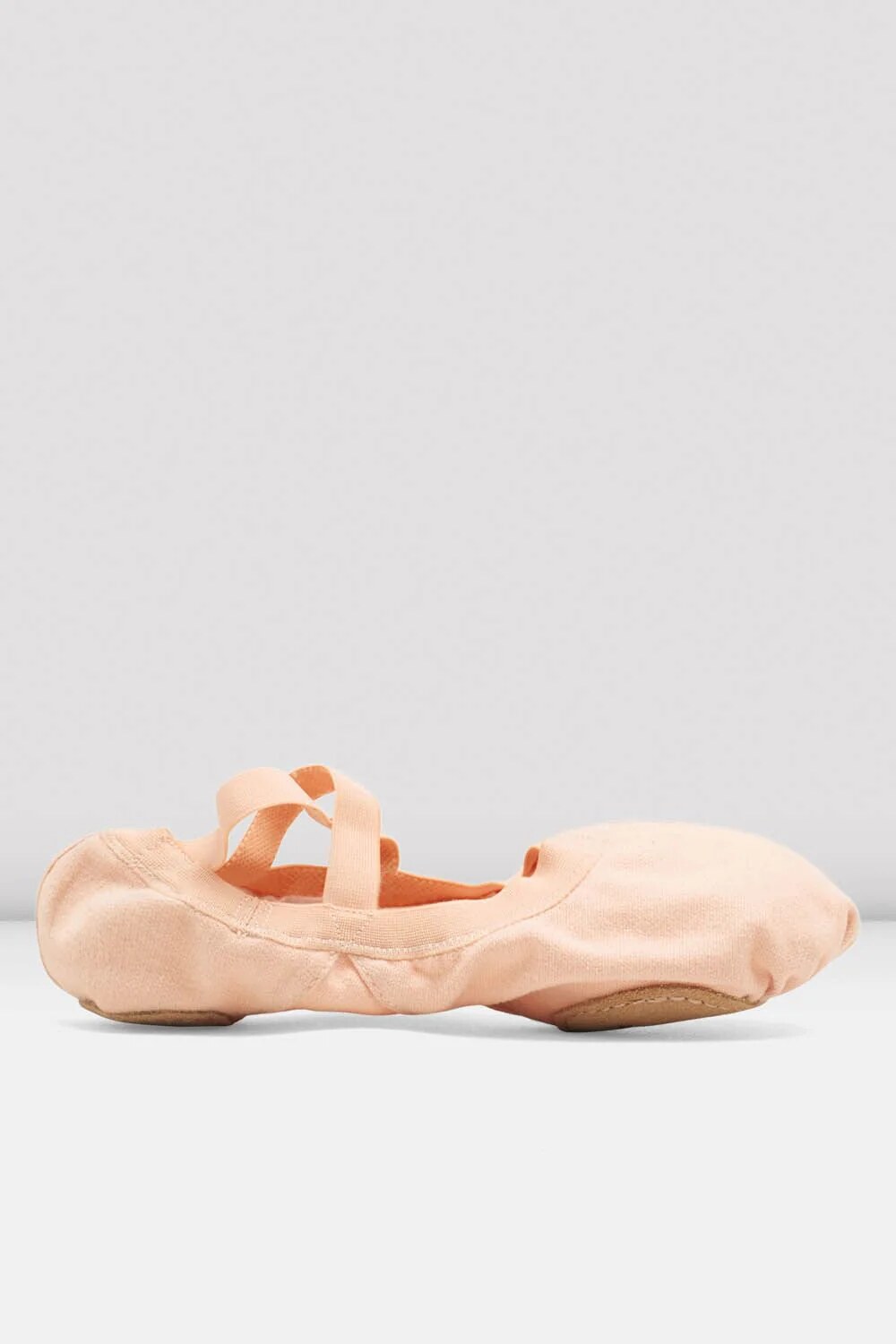 Low side view of the split sole