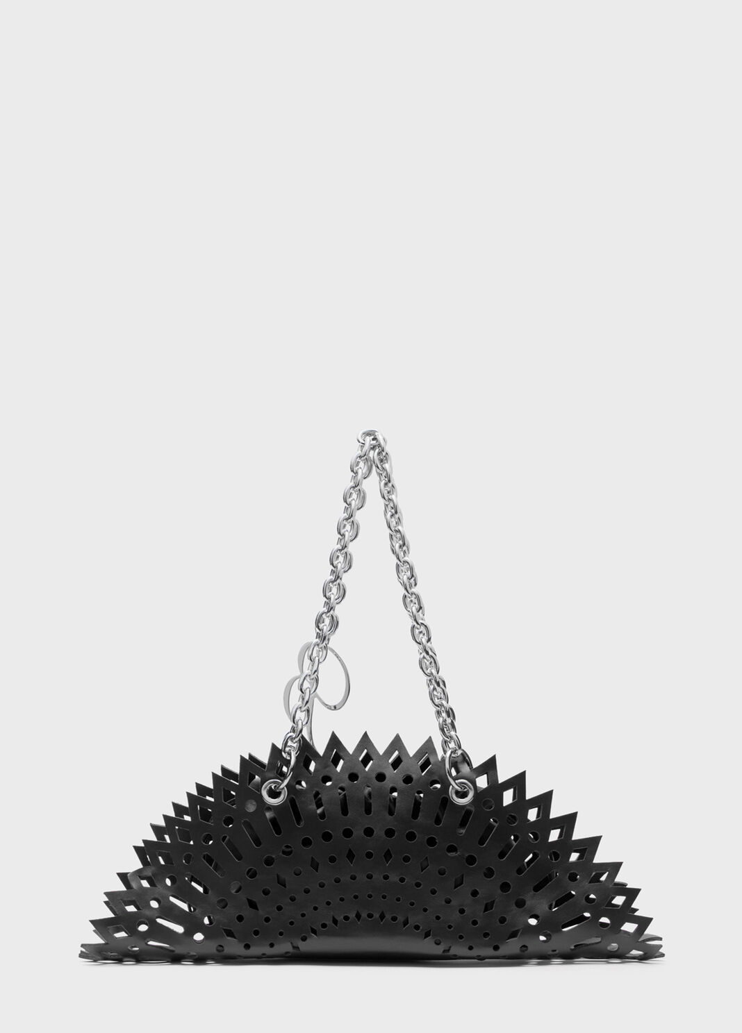 side view of chain handle