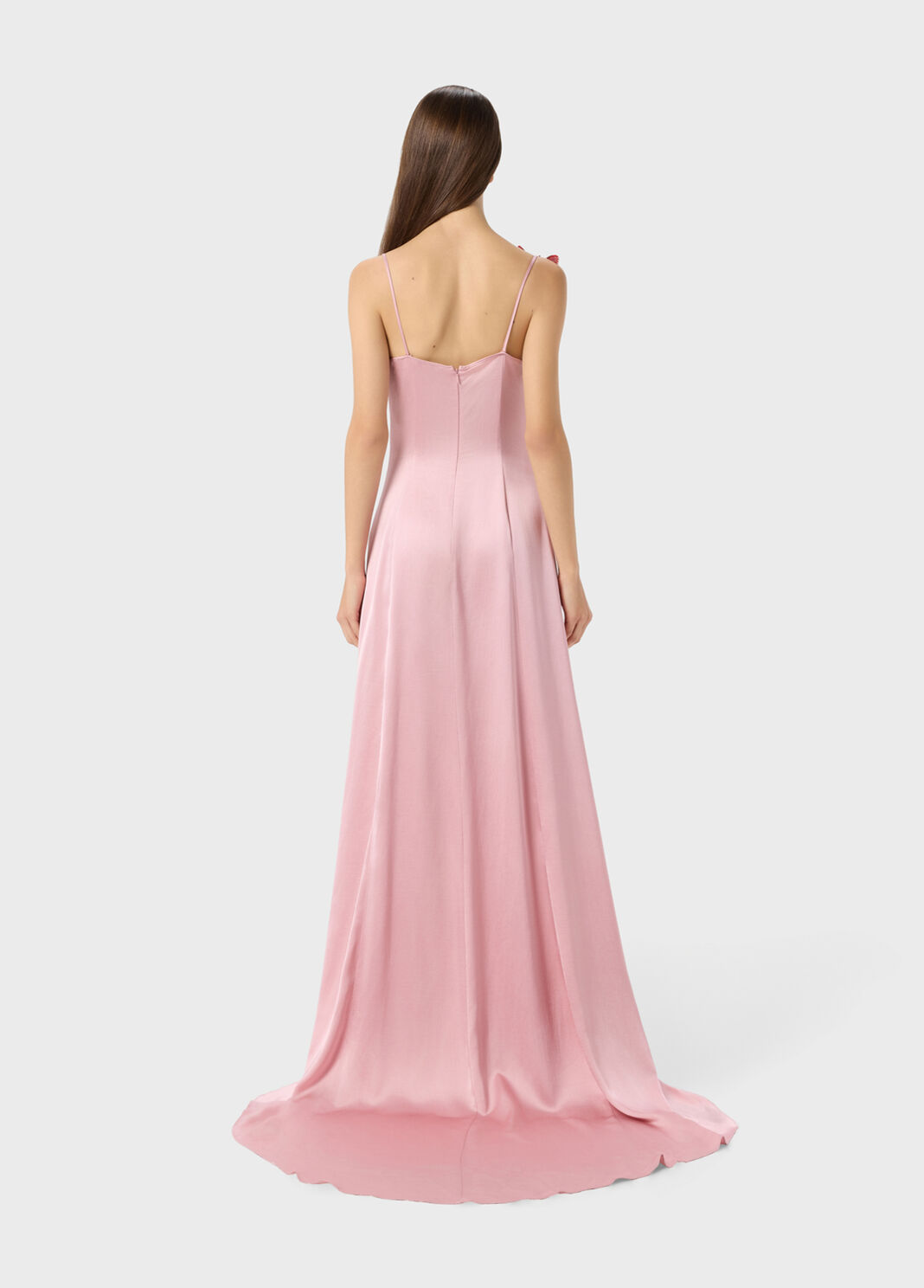 back view with open neckline