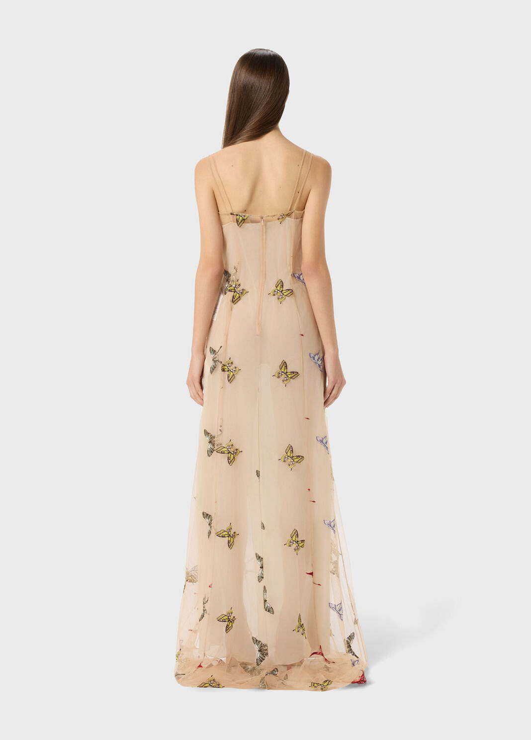 back view and open back