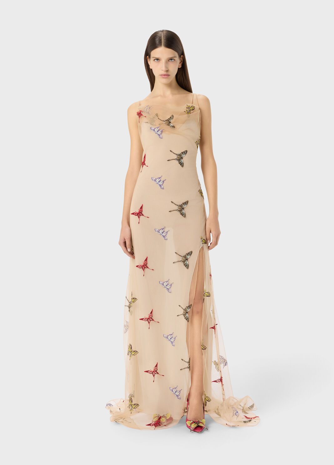floor-length styling