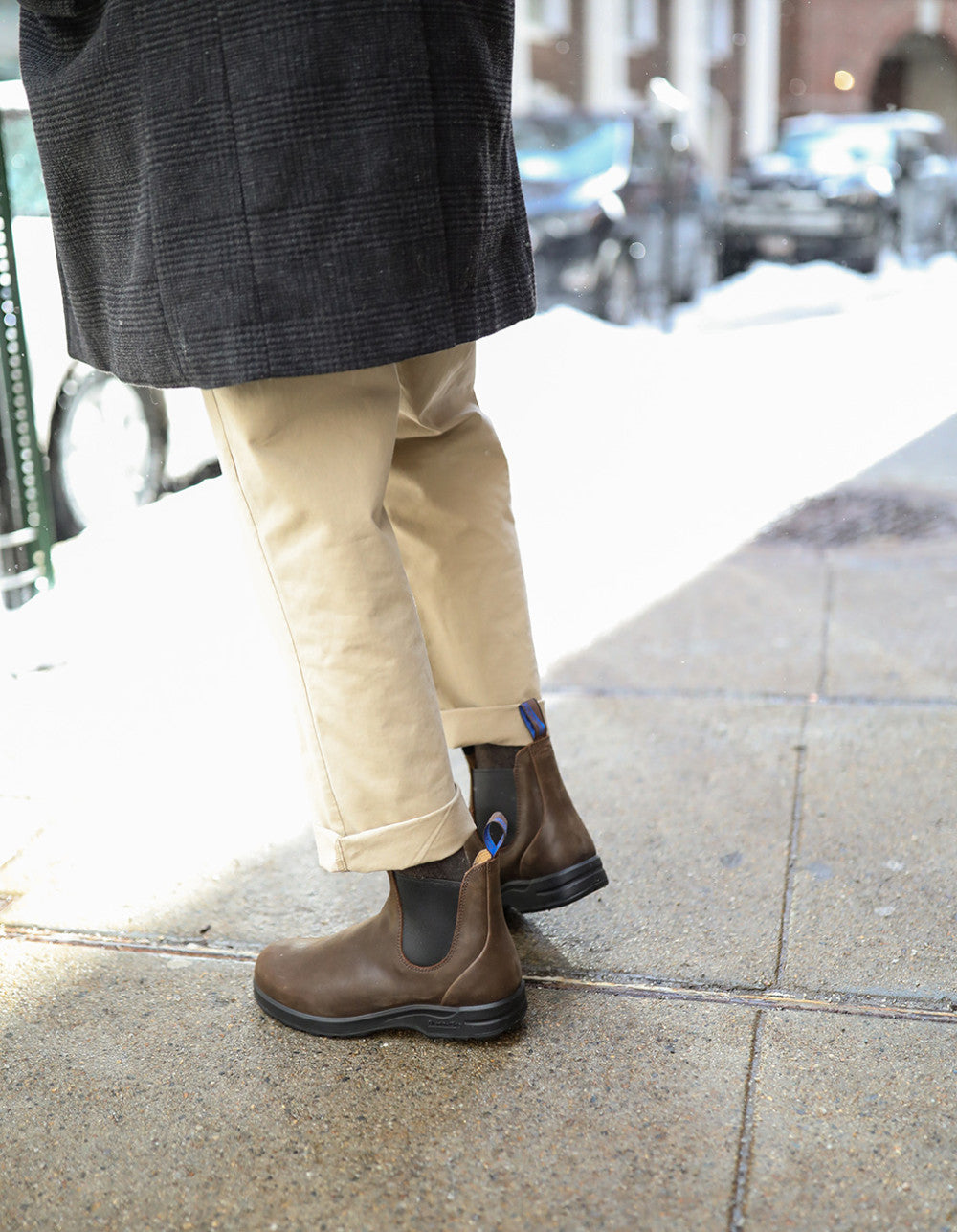 on-foot terrain view