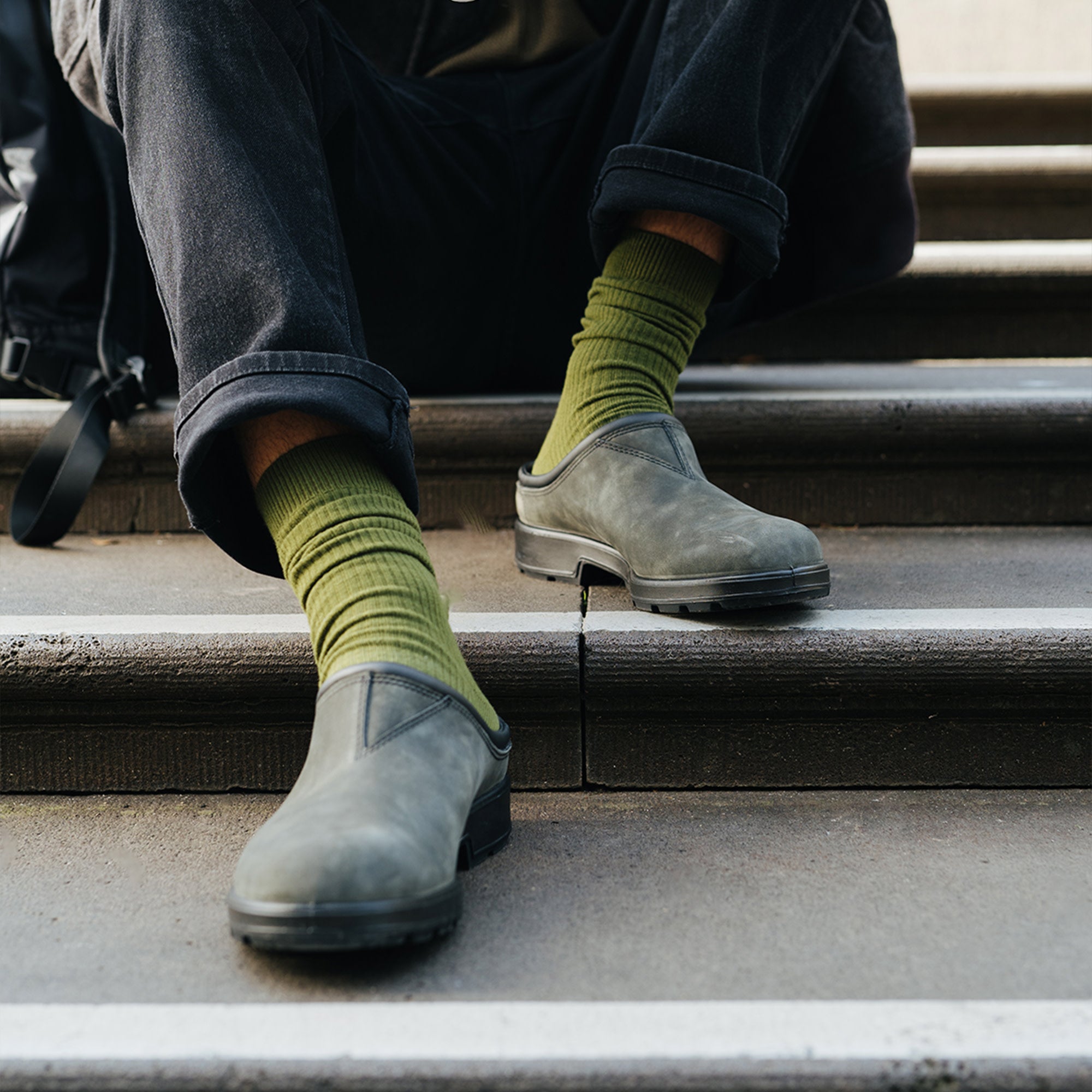 on-foot studio view
