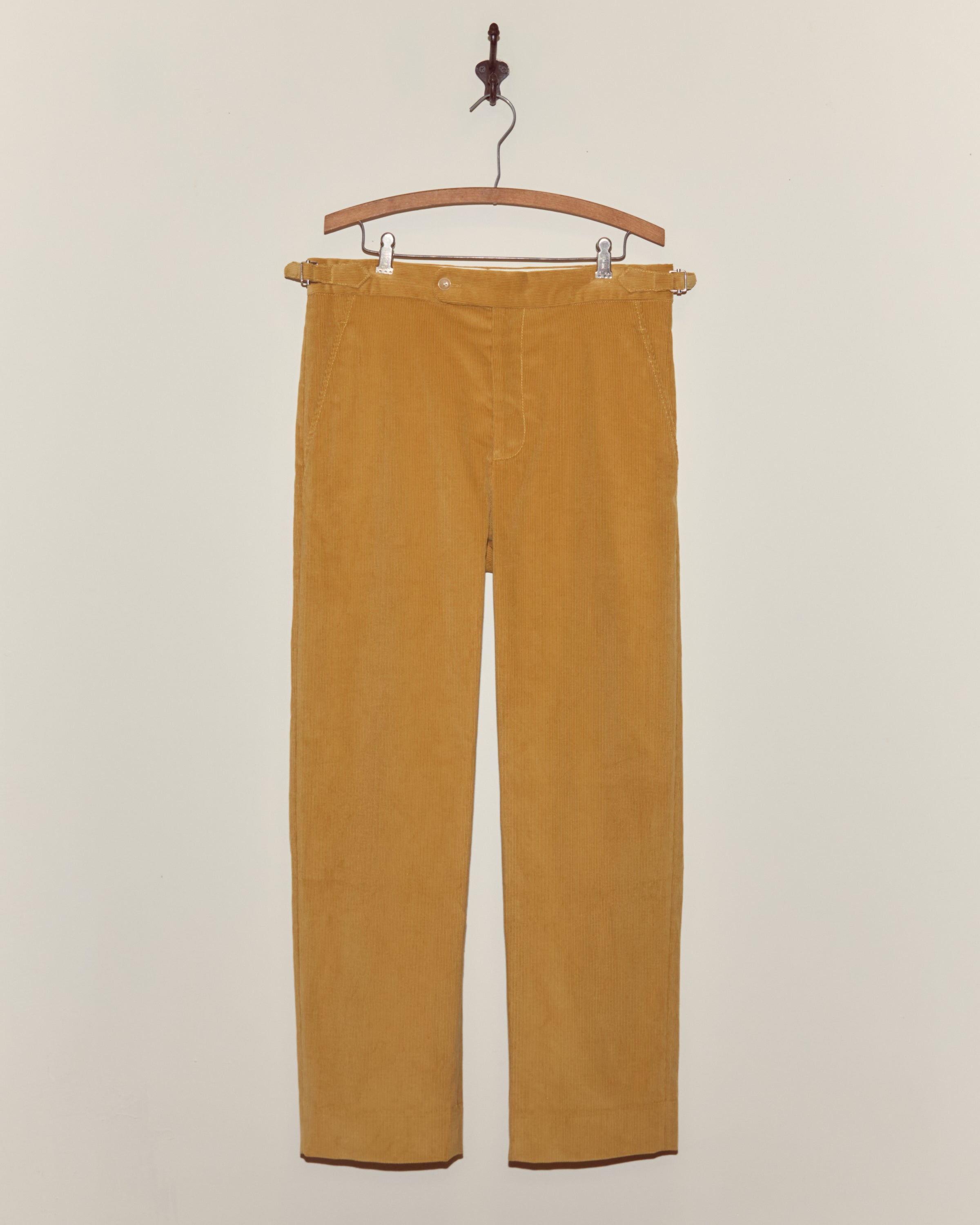 Senior Cord Side-Buckle Trousers