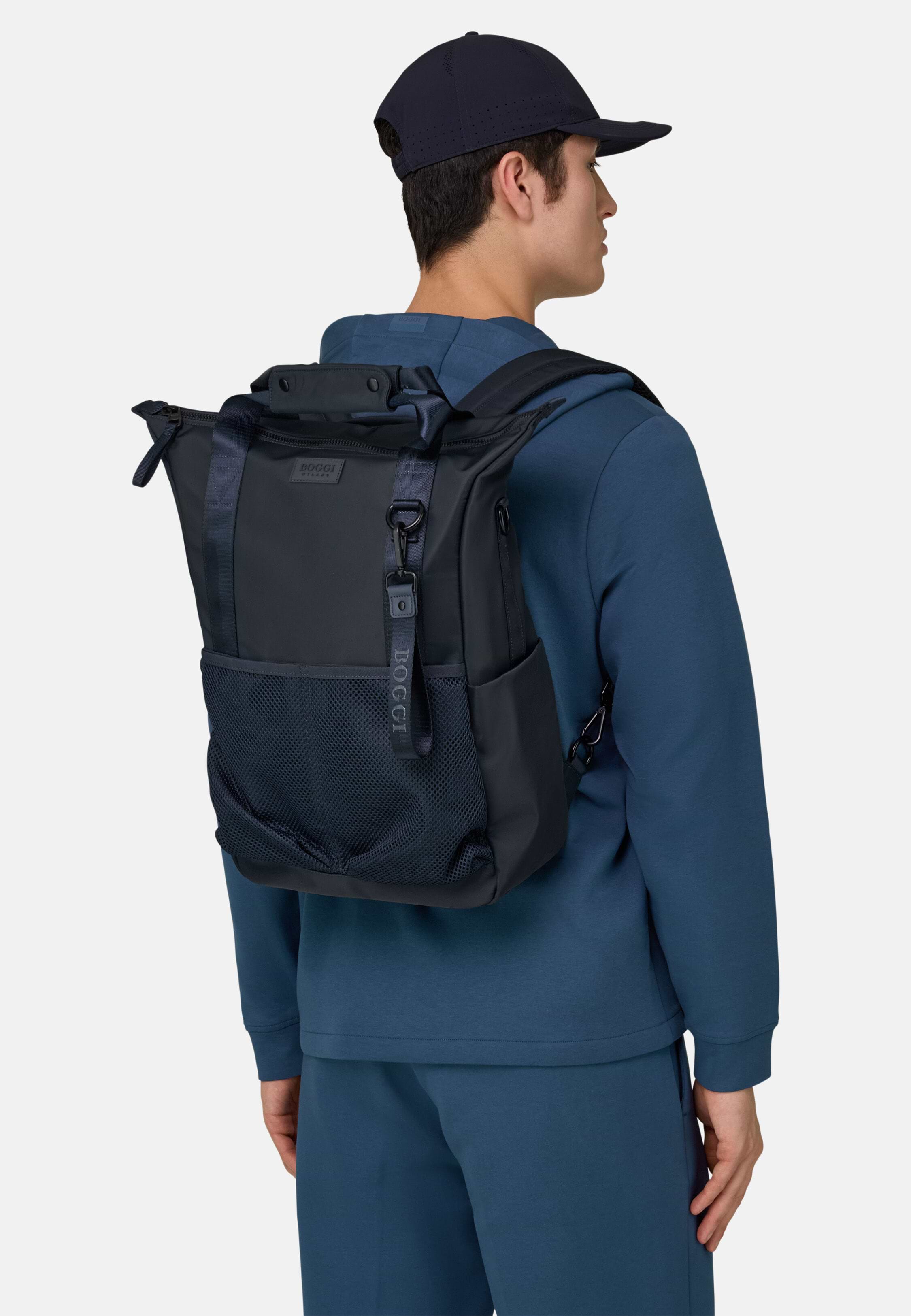 Worn as a rucksack